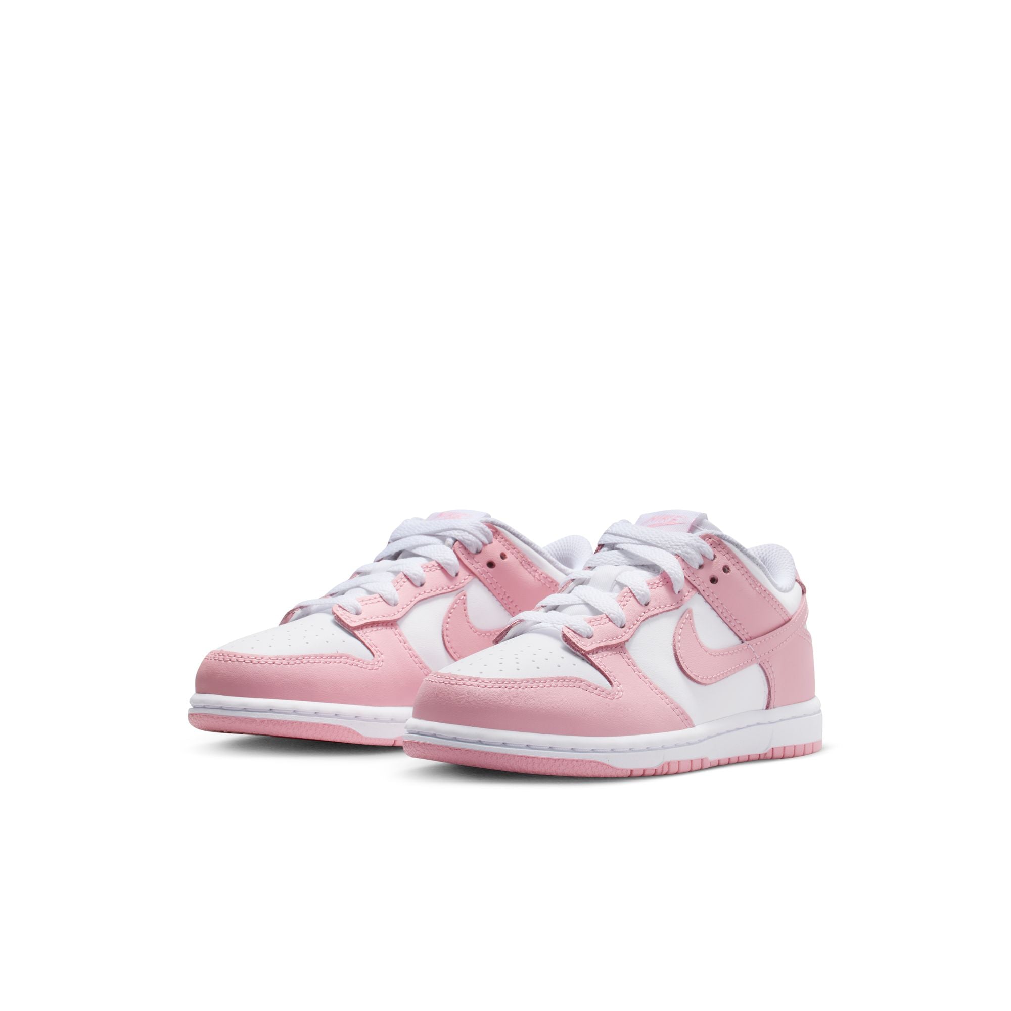 KIDS NIKE DUNK LOW PSE (WHITE/MED SOFT PINK)