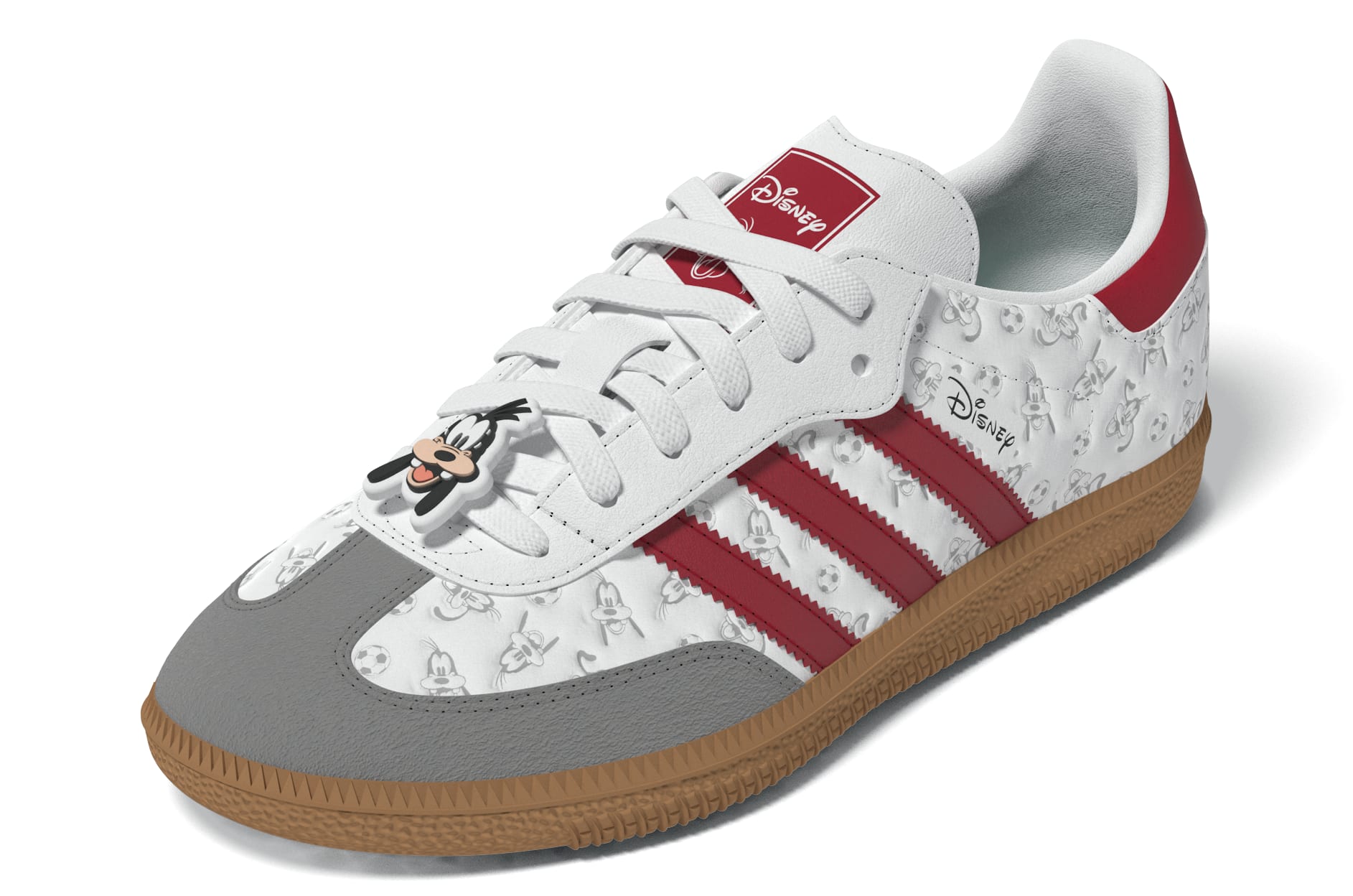 KIDS ADIDAS DISNEY X SAMBA OG CF EL C (WHITE/RED)