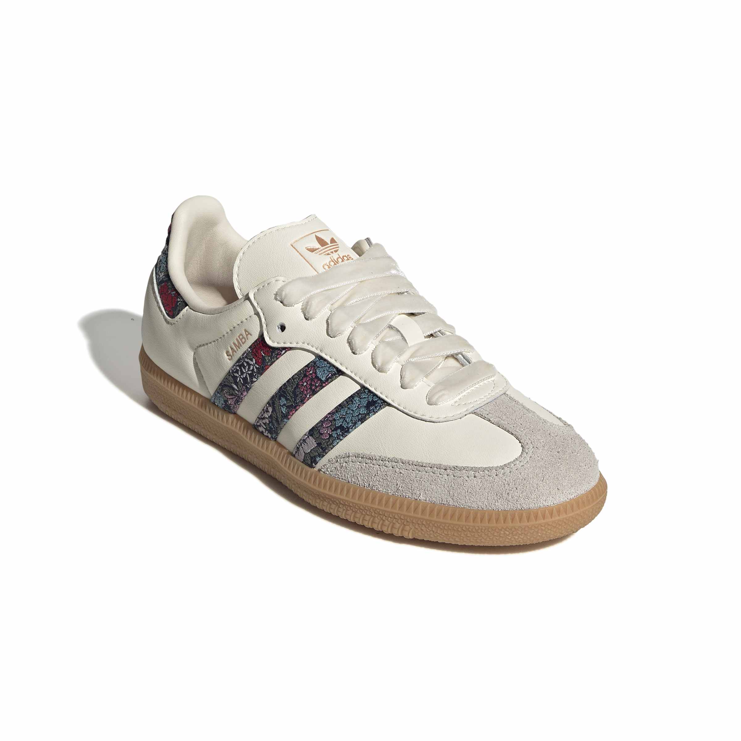 KIDS ADIDAS LIBERTY LONDON SAMBA OG J (CREAM WHITE / SUPPLIER COLOUR / TALC)