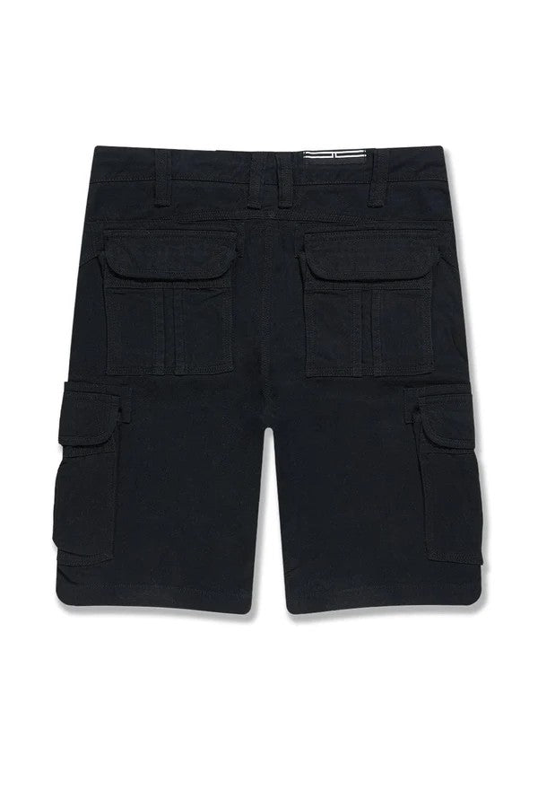 MENS JORDAN CRAIG XAVIER CARGO SHORT (BLACK)