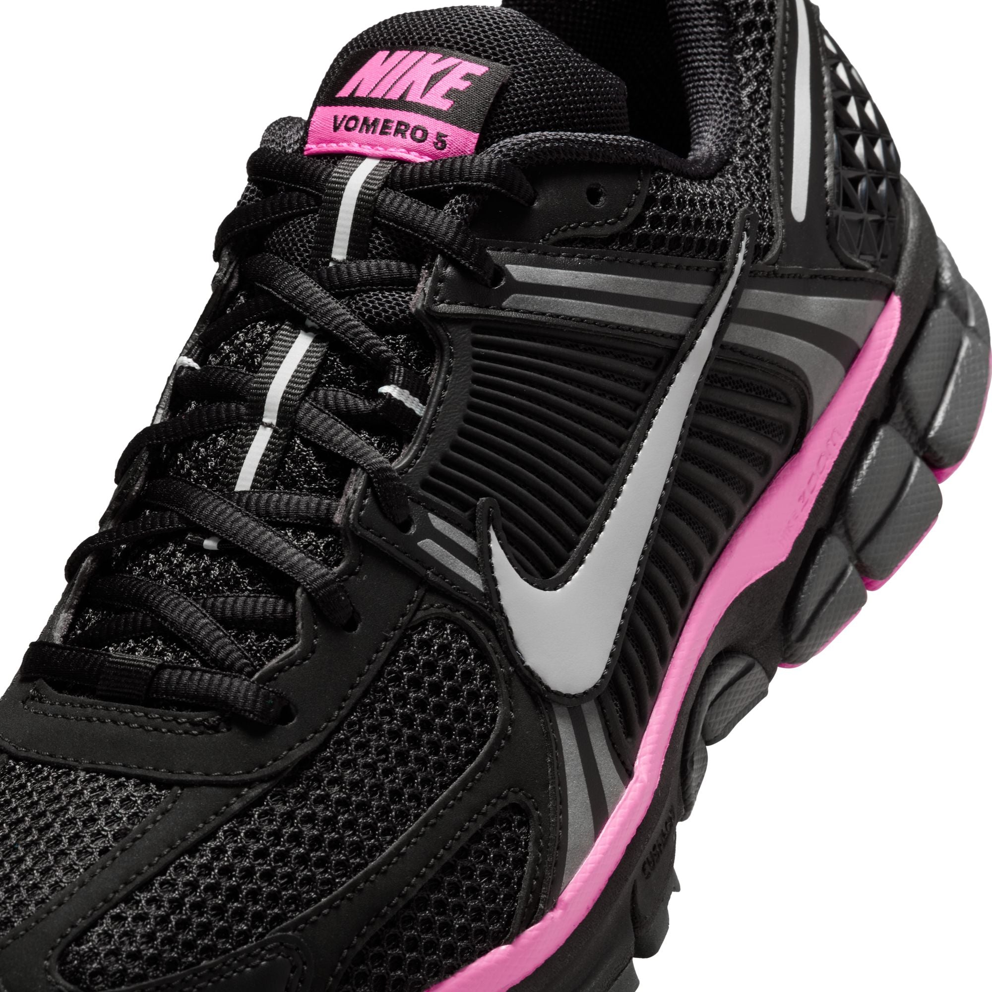 MENS NIKE ZOOM VOMERO 5 (BLACK/MTLC PLATINUM/ANTHRACITE)