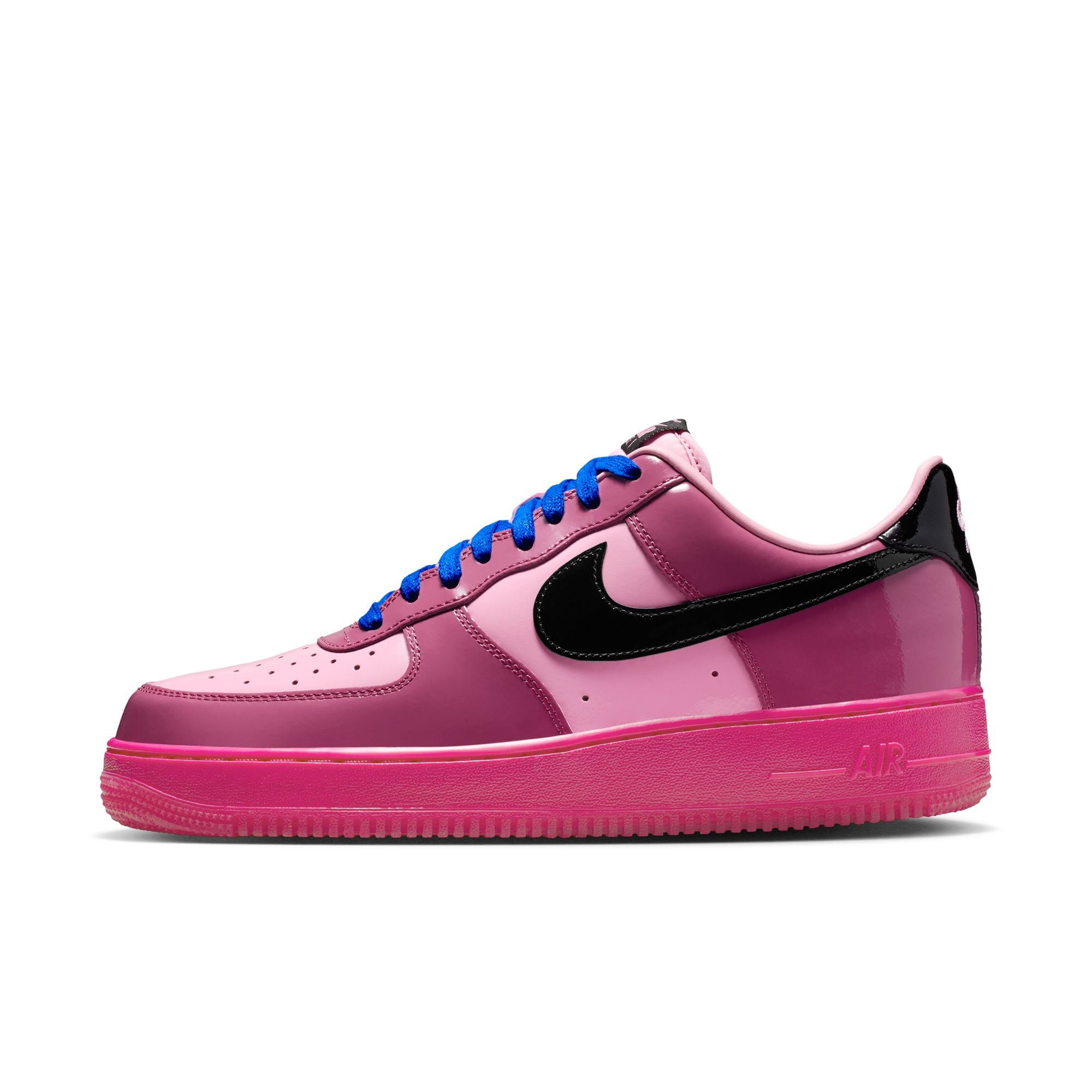 MENS NIKE AIR FORCE 1 LOW (PINK COOLER/MULBERRY ROSE)