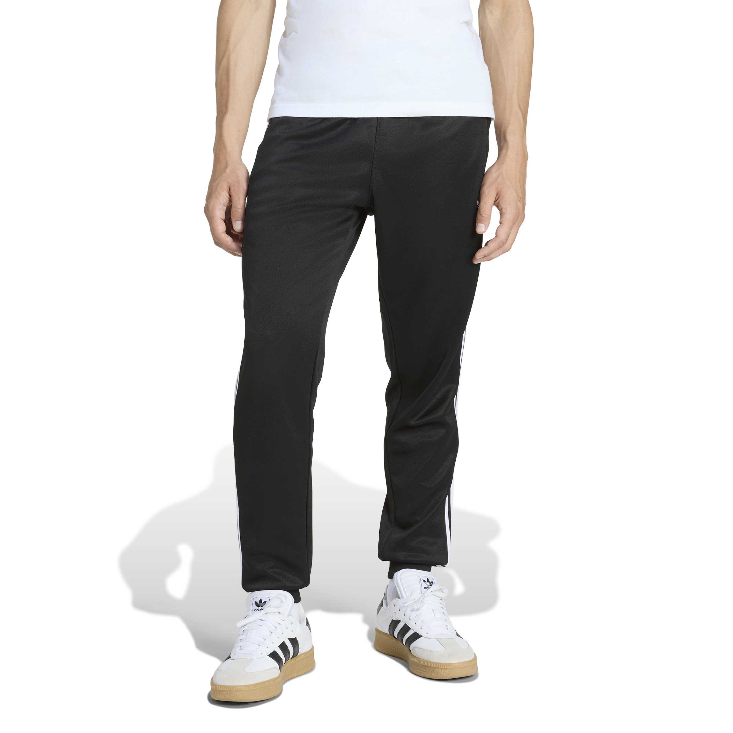 MENS ADIDAS SST TRACK PANTS (BLACK)
