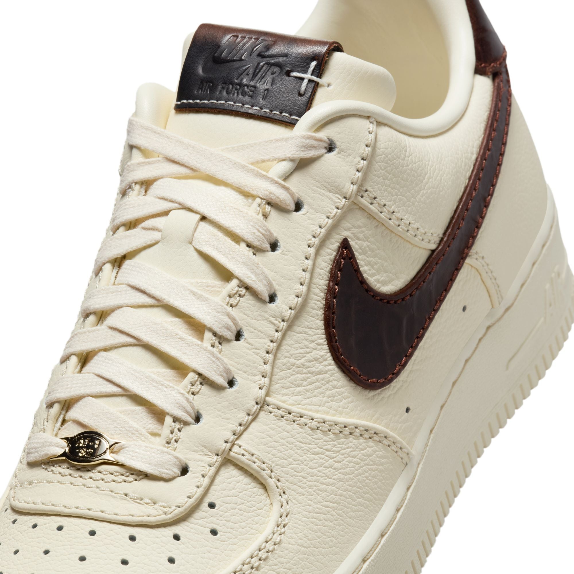 MENS NIKE AIR FORCE 1 '07 (SOFT PEARL/GHOST/WHITE)