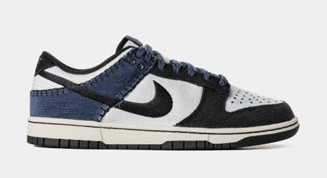 MENS NIKE DUNK LOW RETRO SE (WHITE/OFF NOIR/SANDED PURPLE)