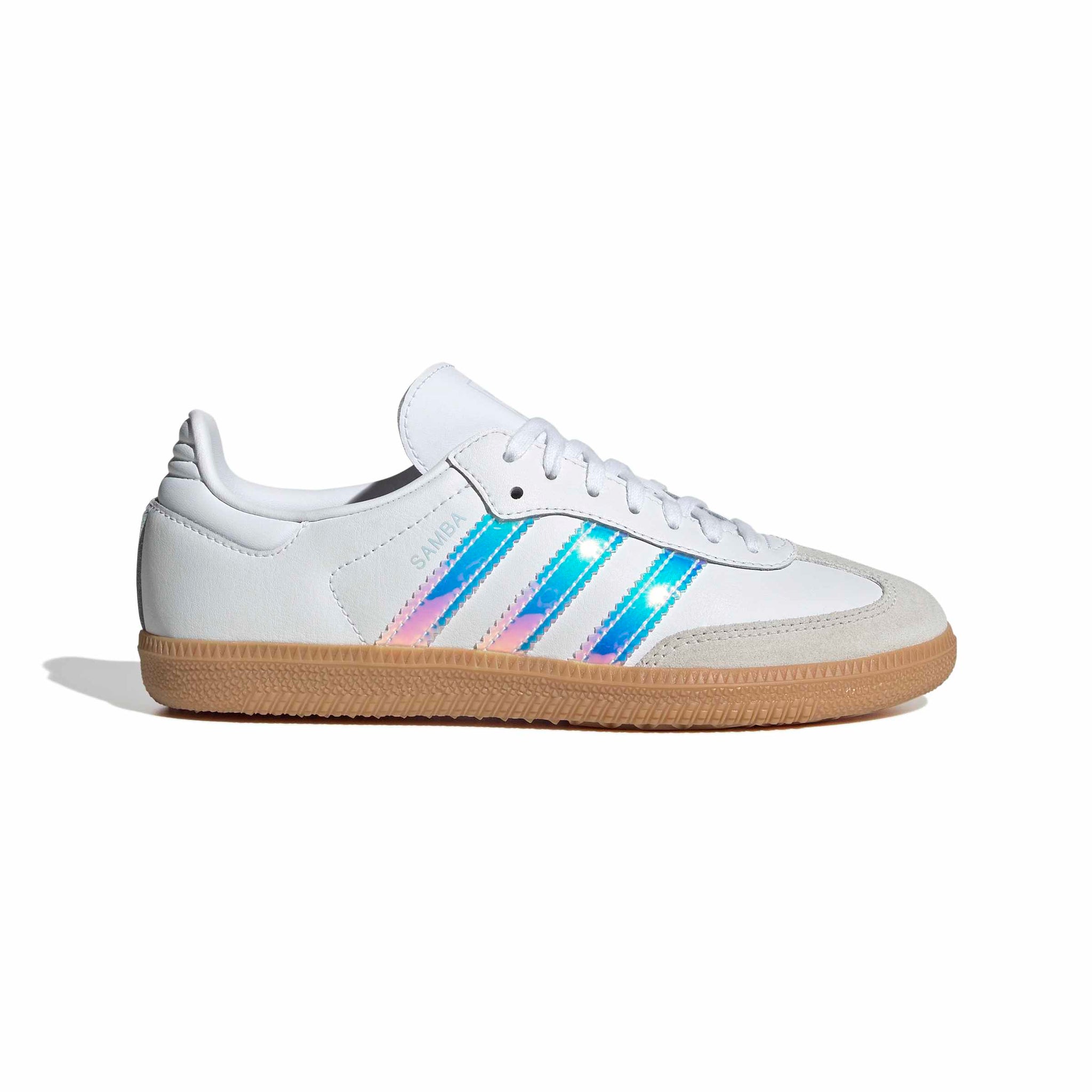 adidas Kids' Grade School Samba OG Shoes, Size 7, White