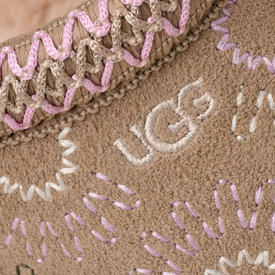 KIDS UGG TAZZ SUN STITCH (MUSTARD SEED)