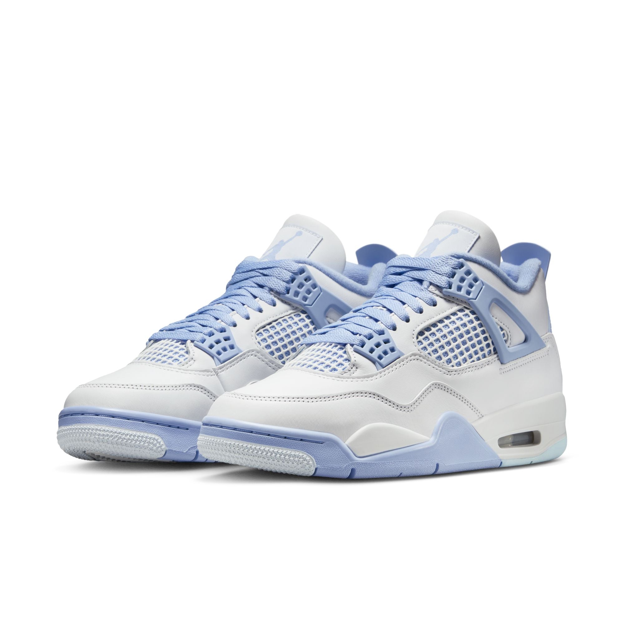 WOMENS AIR JORDAN 4 RETRO (ALUMINUM)