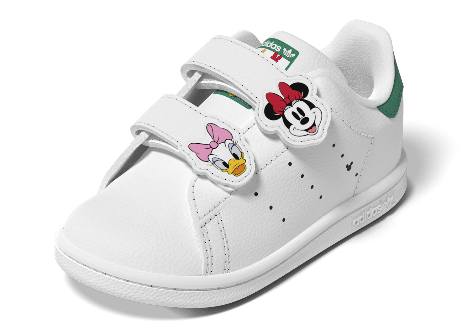 KIDS ADIDAS STAN SMITH COMFORT CLOSURE X DISNEY PIXAR (CLOUD WHITE / COURT GREEN / CORE BLACK)