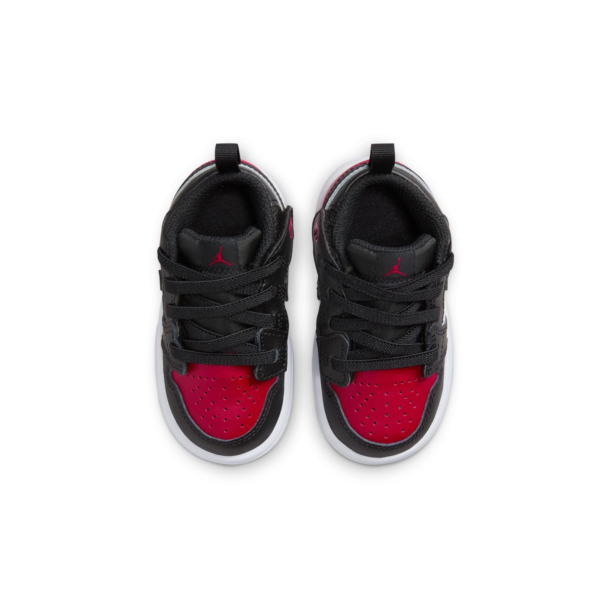 KIDS JORDAN 1 LOW ALT TD (WHITE/BLACK-VARSITY RED)
