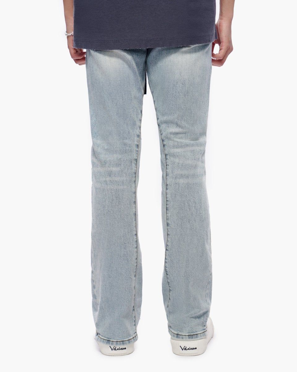 MENS VALABASAS "MR.STACKED" JEAN (DENIM BLUE)
