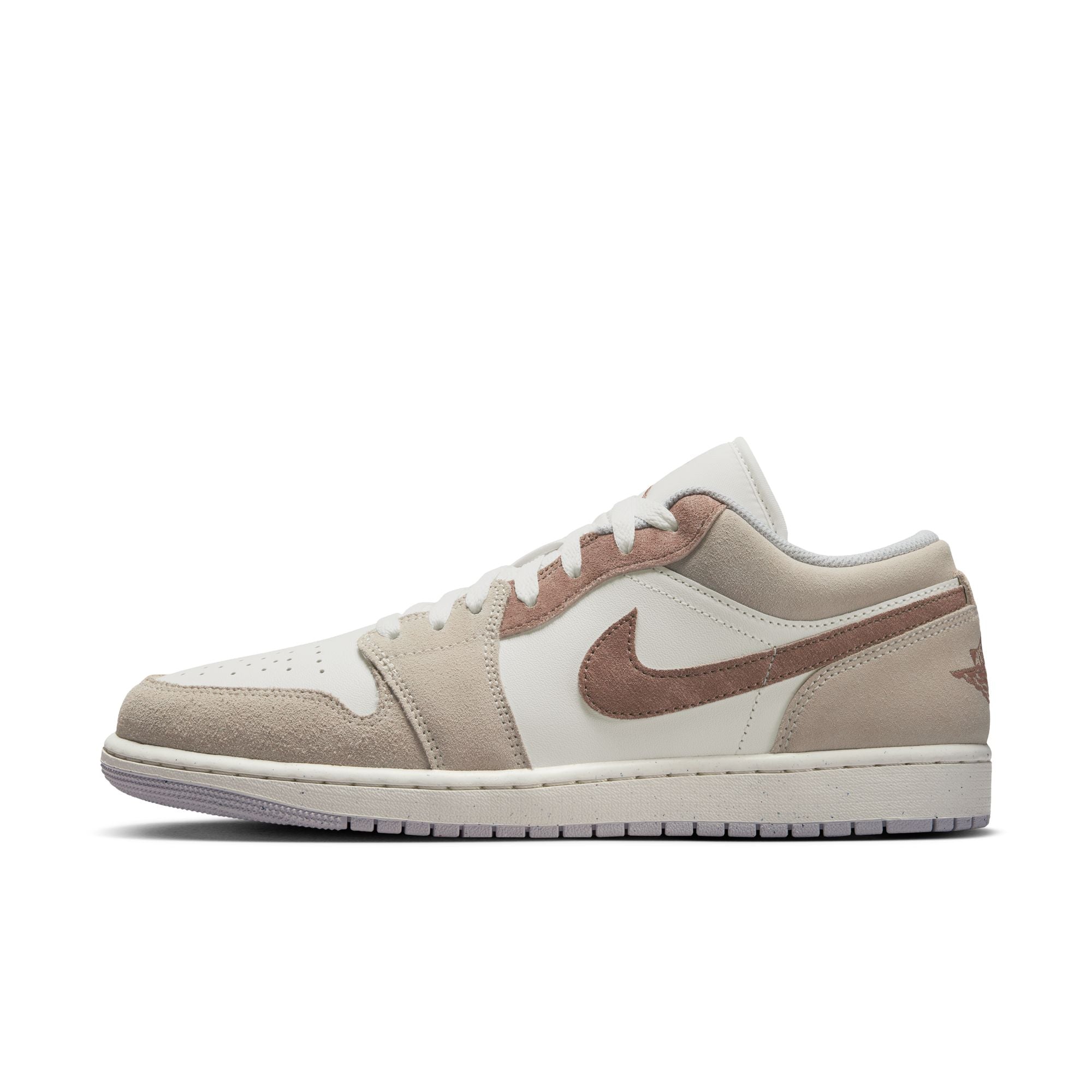 MENS AIR JORDAN 1 LOW SE (LEGEND LT BROWN/ARCHAEO BROWN/SAIL)