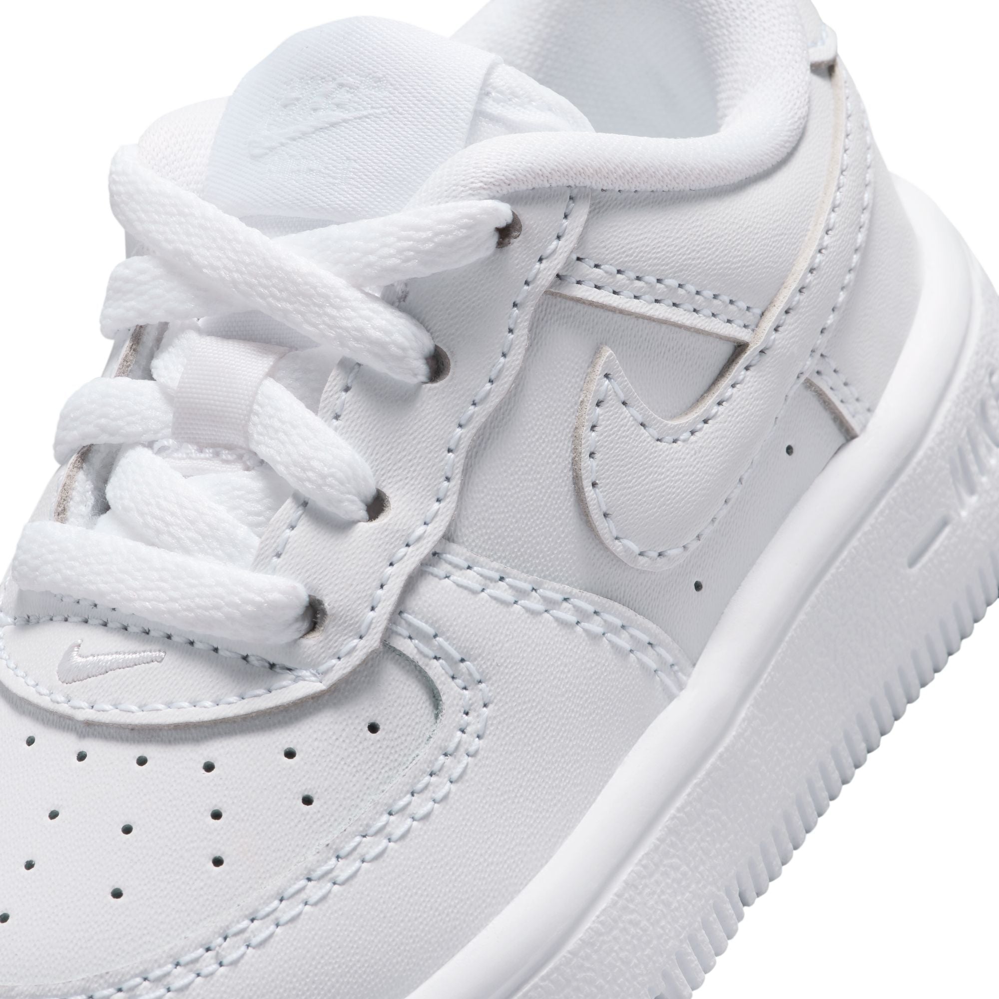 KIDS NIKE FORCE 1 LOW TD (WHITE)