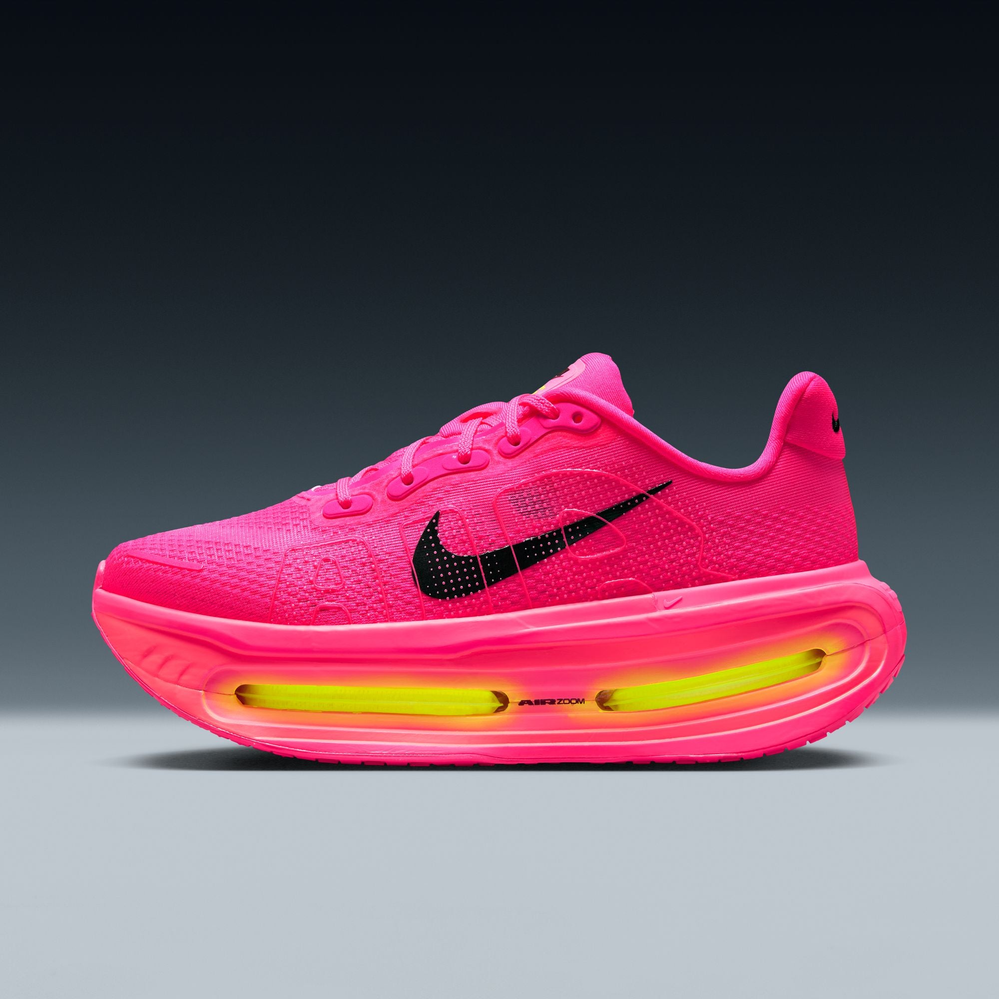 WOMENS NIKE VOMERO PREMIUM (HYPER PINK/BLACK/DIGITAL PINK/VOLT)