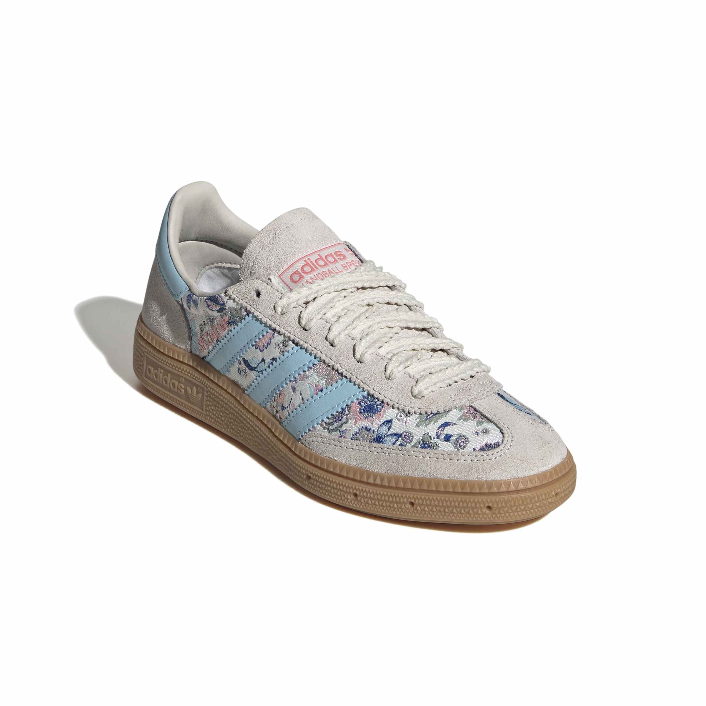 KIDS ADIDAS X LIBERTY LONDON HANDBALL SPEZIAL J (OFF WHITE/ICE BLUE)