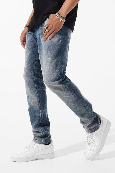 MENS JORDAN CRAIG GERONIMO DENIM (COPPER BLUE)
