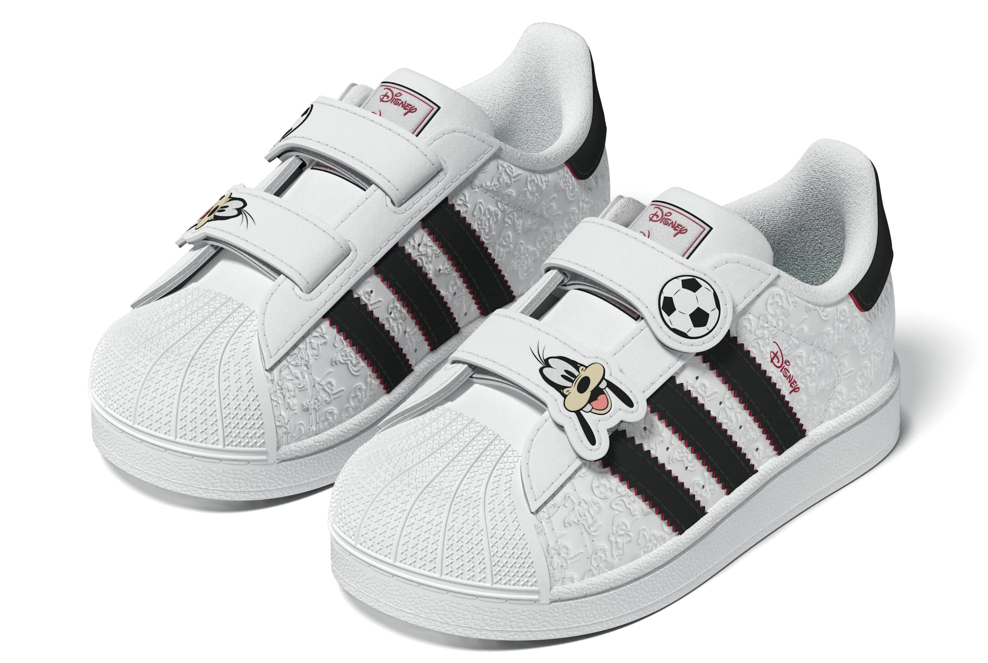 KIDS ADIDAS DISNEY X SUPERSTAR II CF I (WHITE/BLACK)