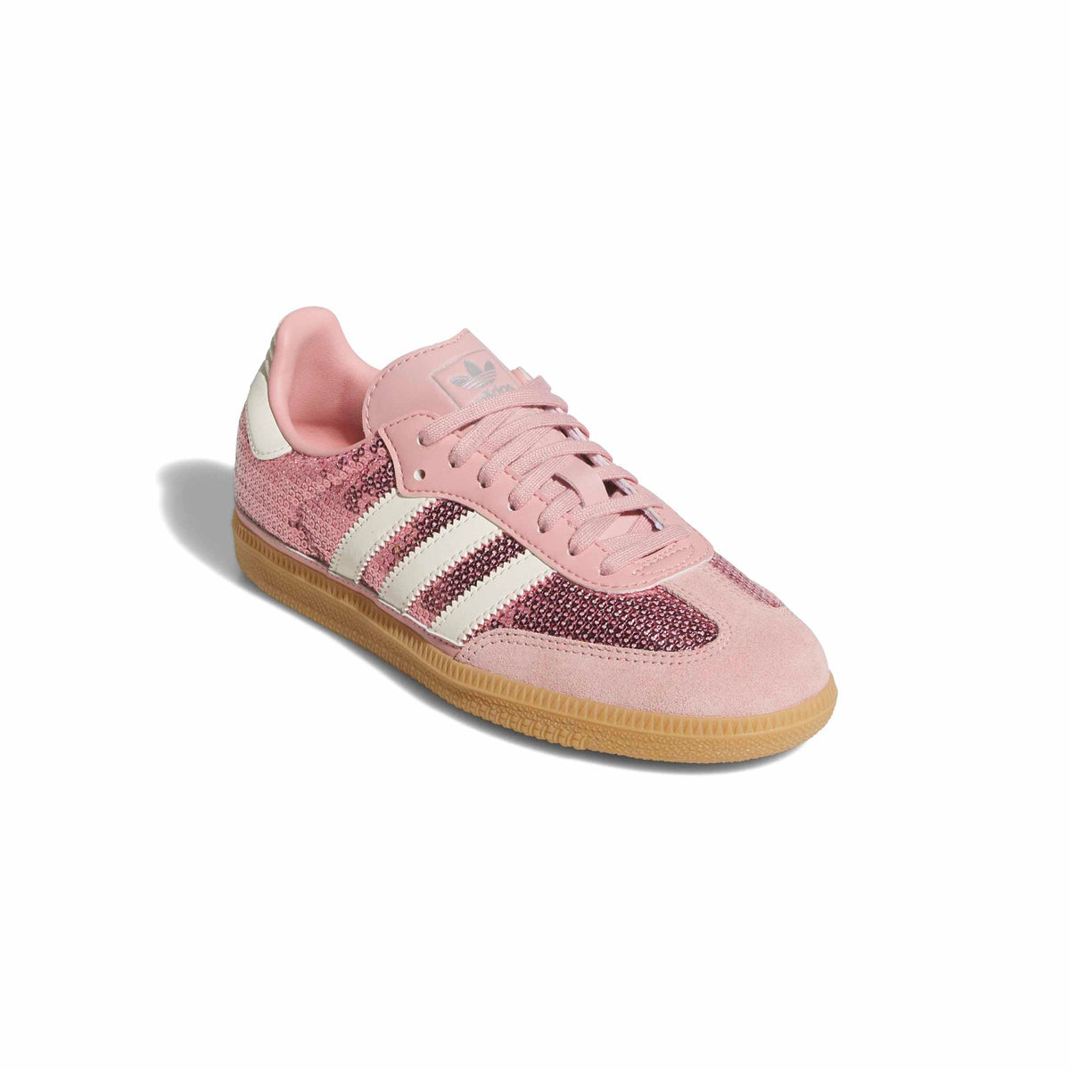 KIDS ADIDAS SAMBA SEQUIN J (WONDER MAUVE/PINK)