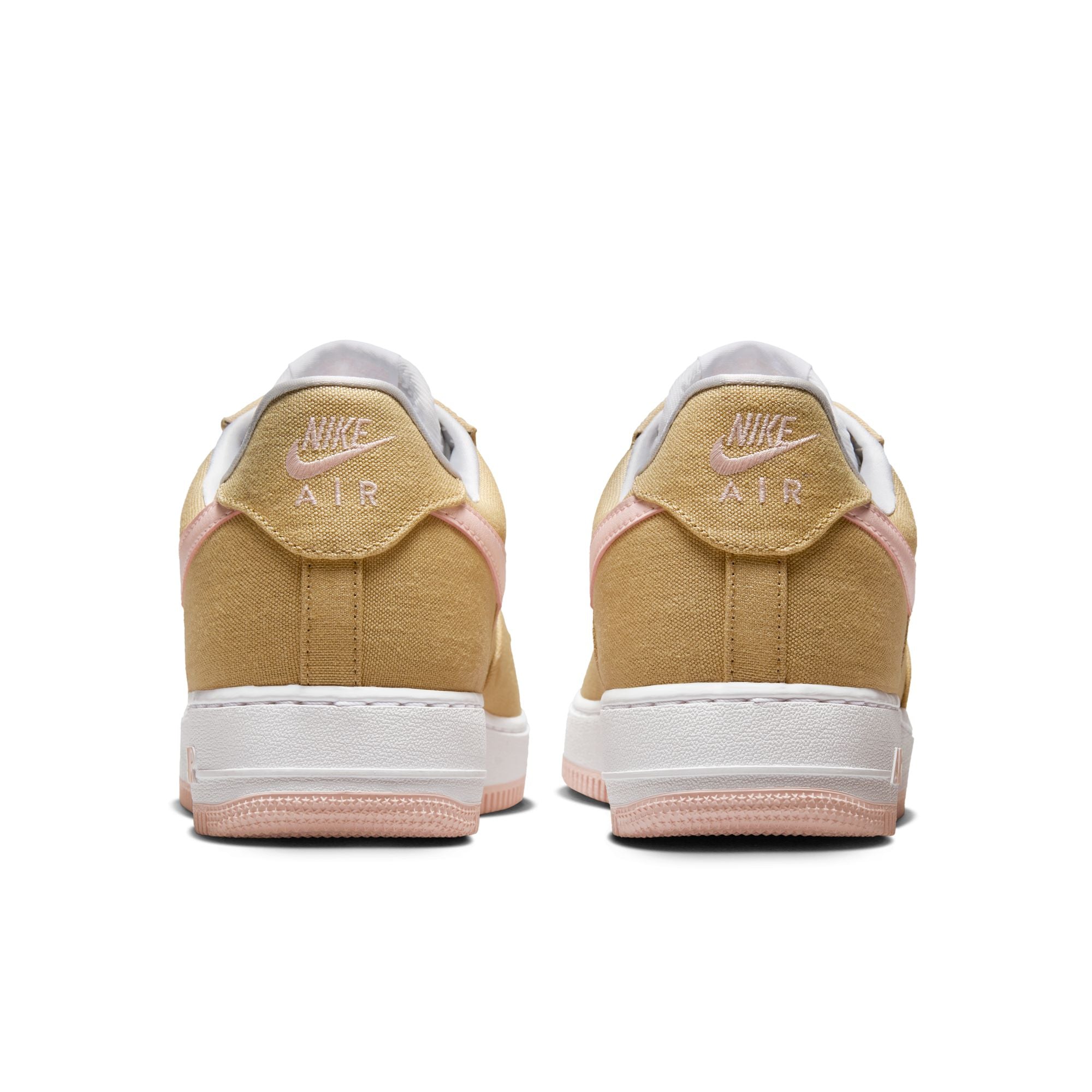 MENS NIKE AIR FORCE 1 RETRO LOW QS (LINEN LINEN)