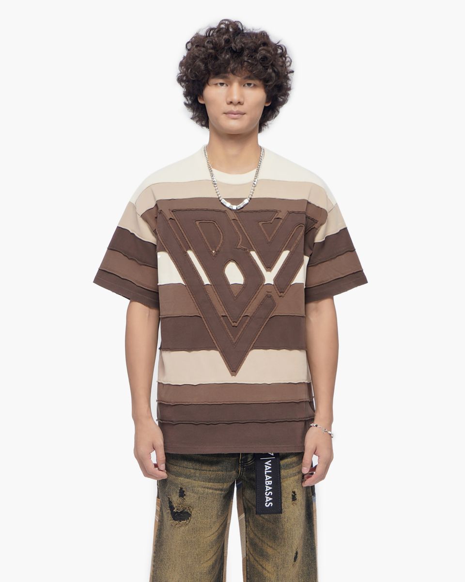 MENS VALABASAS FICTION SHIRT (BROWN)