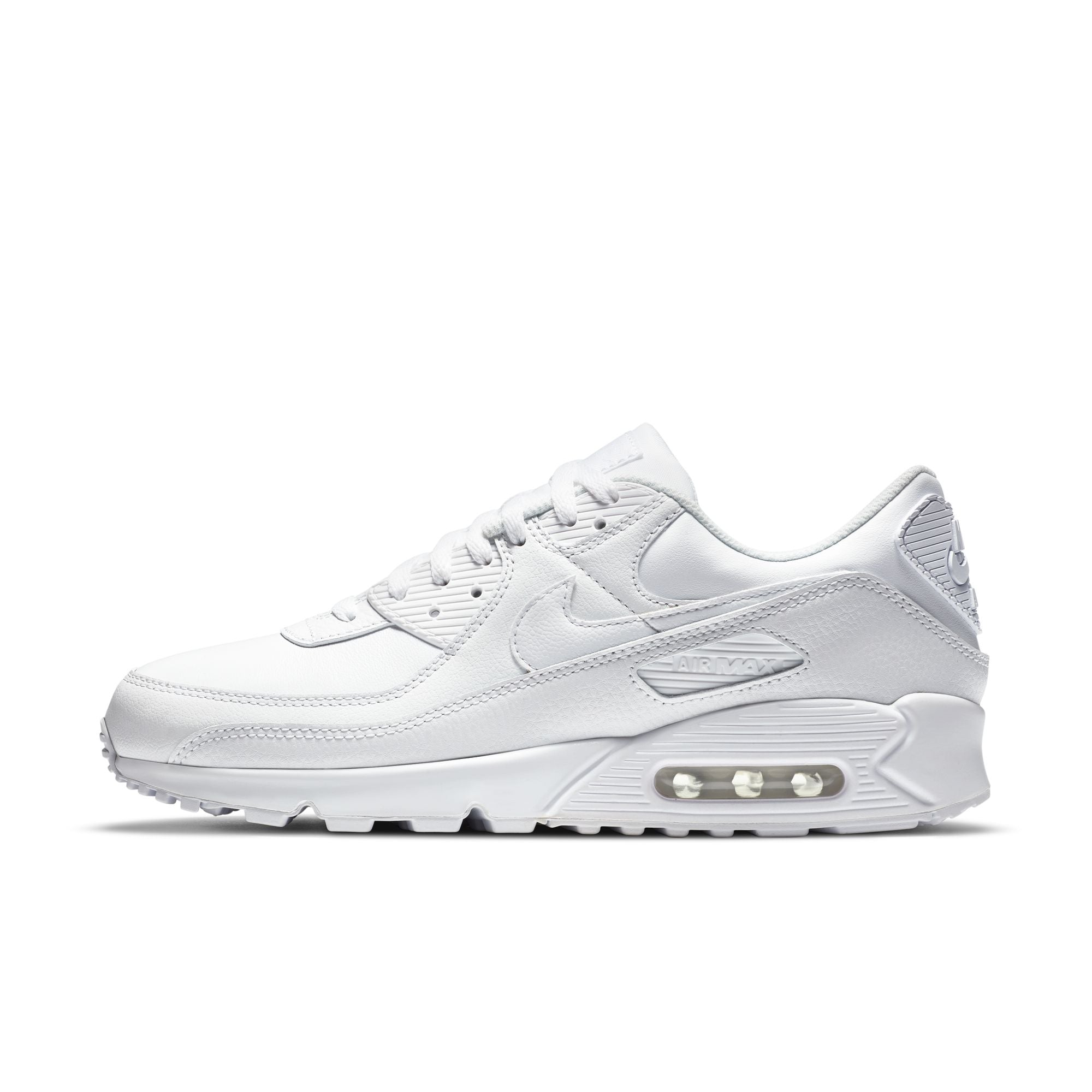 MENS NIKE AIR MAX 90 LEATHER (WHITE)