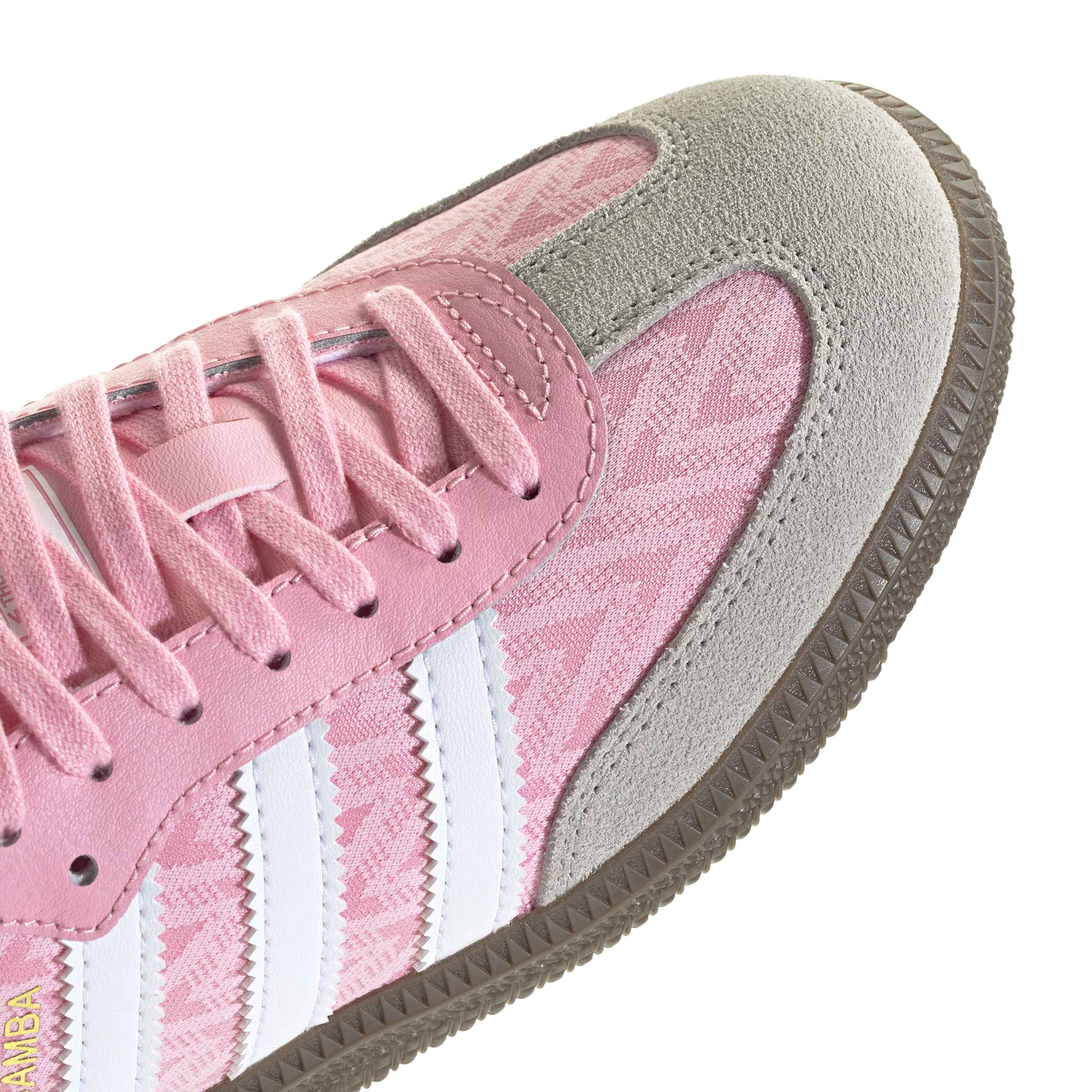 KIDS ADIDAS SAMBA OG J (PINK/WHITE)
