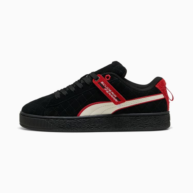 MENS PUMA FERRARI SUEDE XL HERO (BLACK)