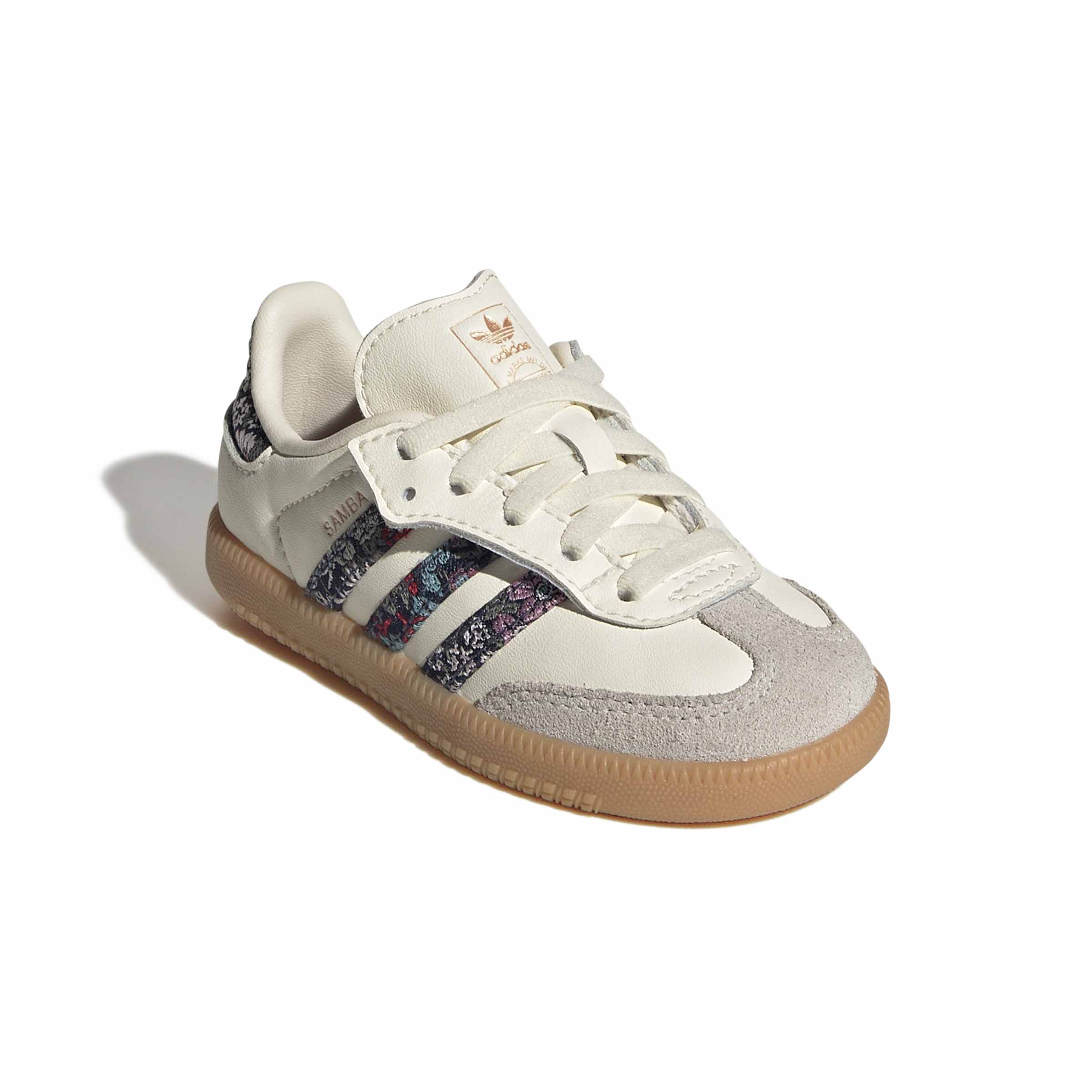 KIDS ADIDAS LIBERTY LONDON SAMBA OG COMFORT CLOSURE ELASTIC LACE TD (BEIGE)