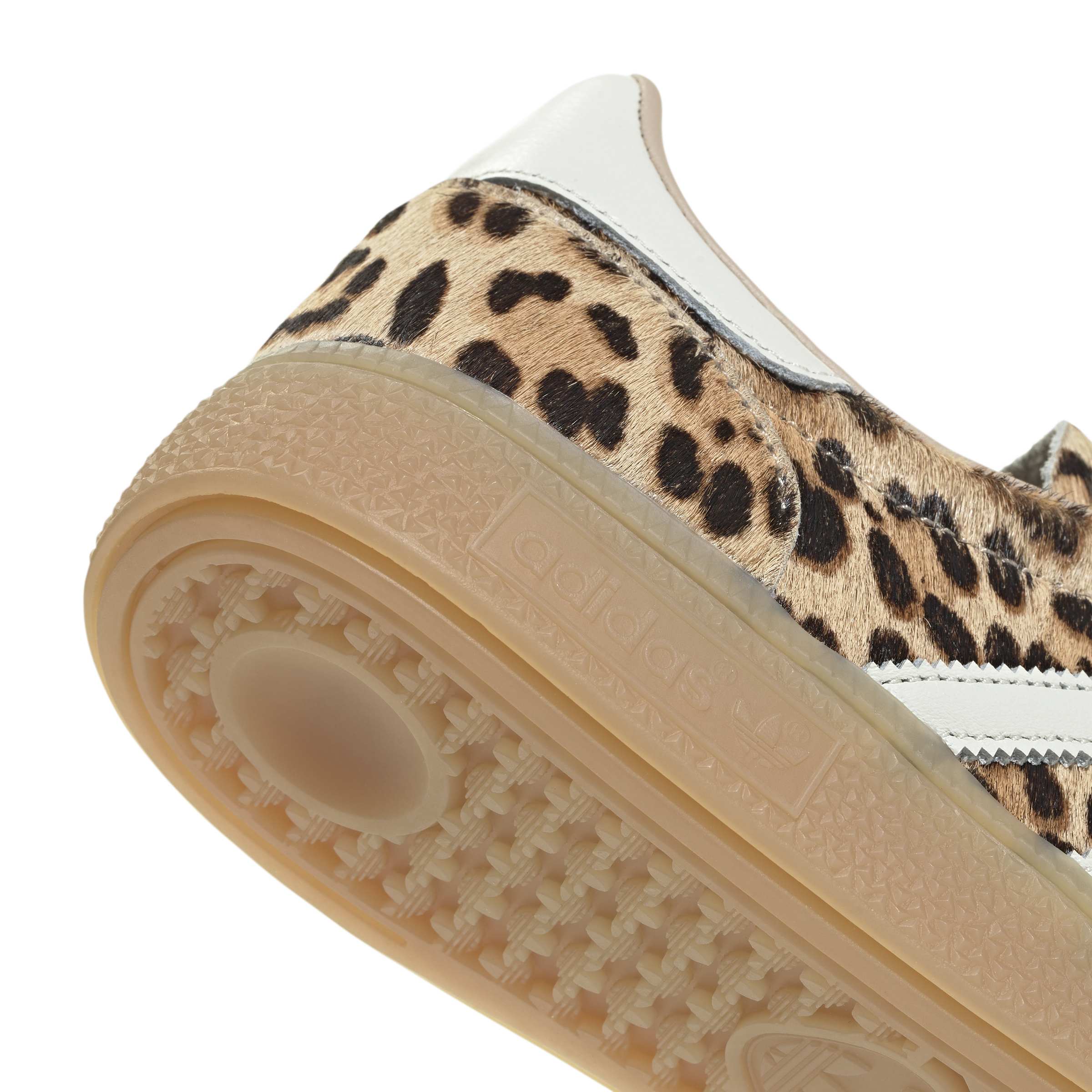 WOMENS ADIDAS LEOPARD PRINT HANDBALL SPEZIAL (MAGIC BEIGE / IVORY / AURORA IVY)