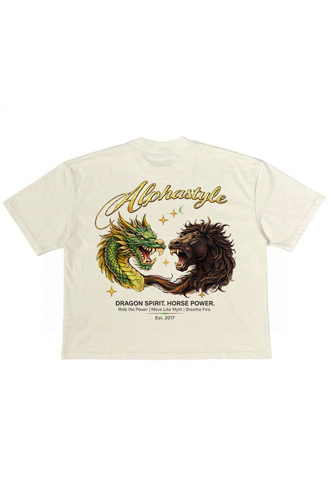 MENS ALPHA STYLE RHIW SHIRT (BONE)