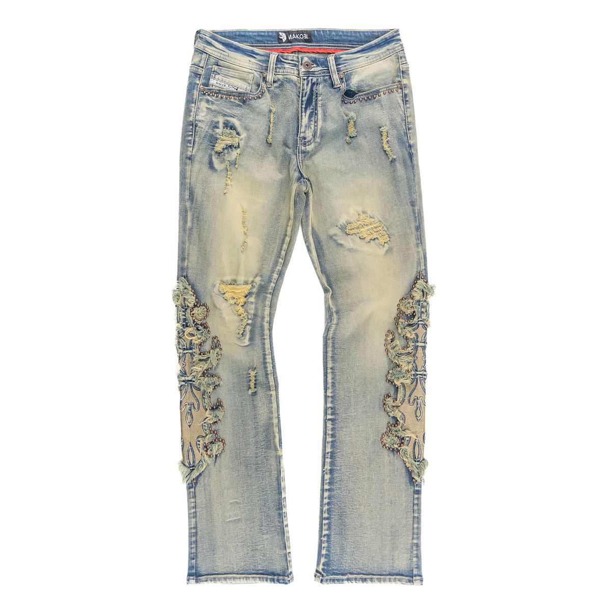 MENS MAKOBI POSITONI DENIM JEAN (DIRT)