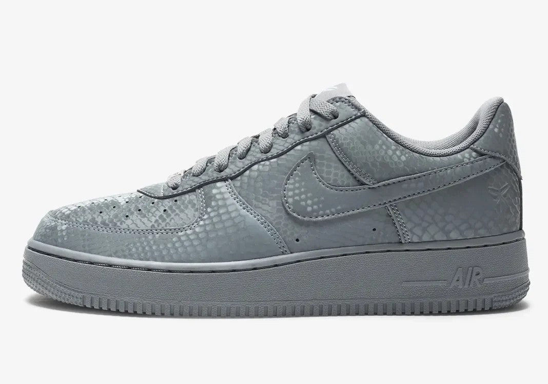 KOBE BRYANT X MENS NIKE AIR FORCE 1 LOW (COOL GREY/WOLF GREY)