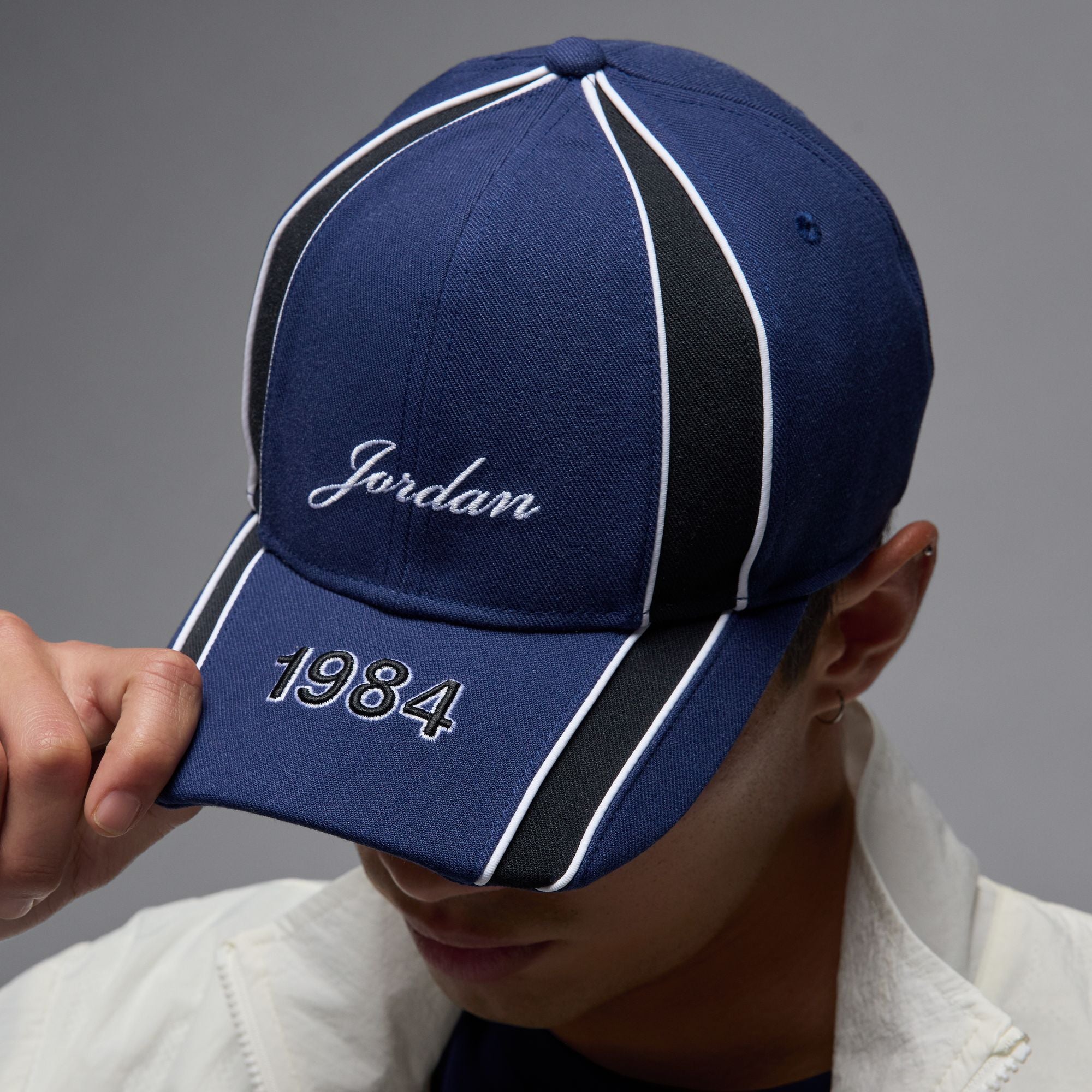JORDAN OPEN SSNL CAP S CB 84 (MIDNIGHT NAVY/BLACK/WHITE)
