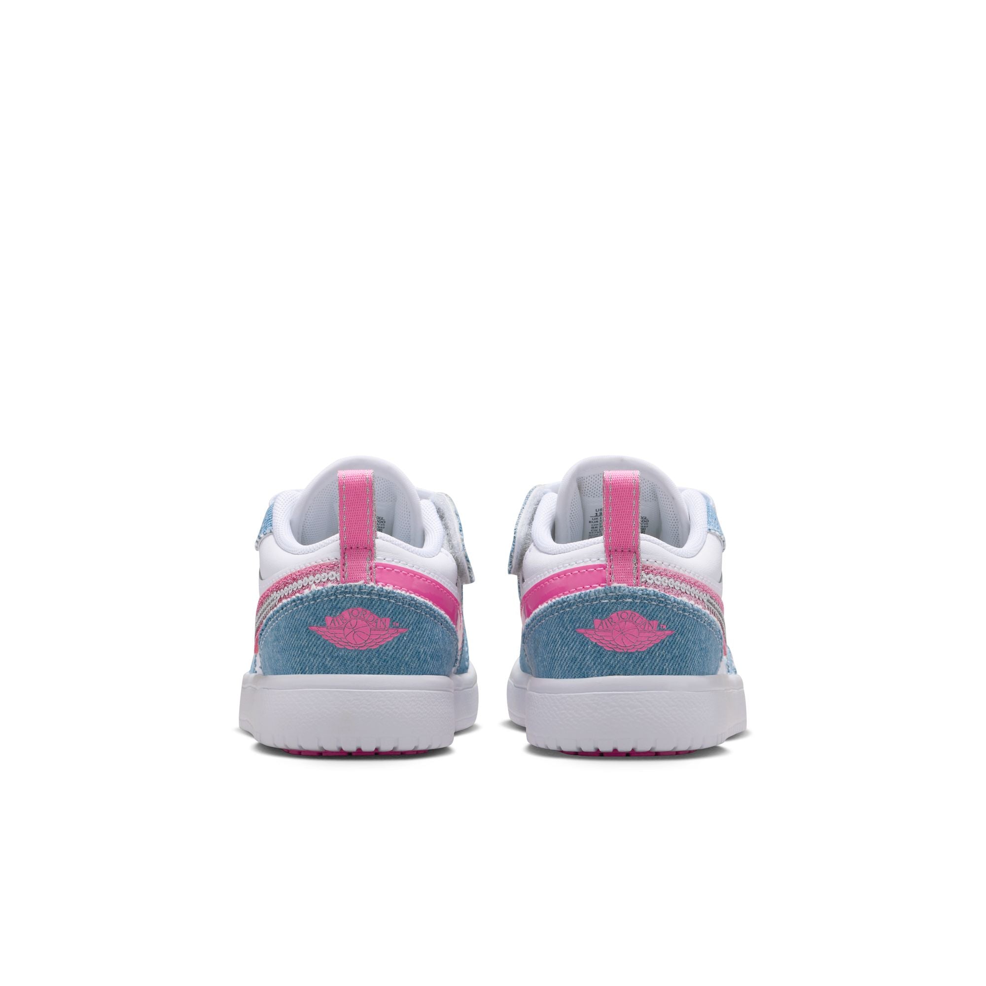 KIDS JORDAN 1 LOW ALT SE PS (COBALT BLISS/PINK GLOW/WHITE)