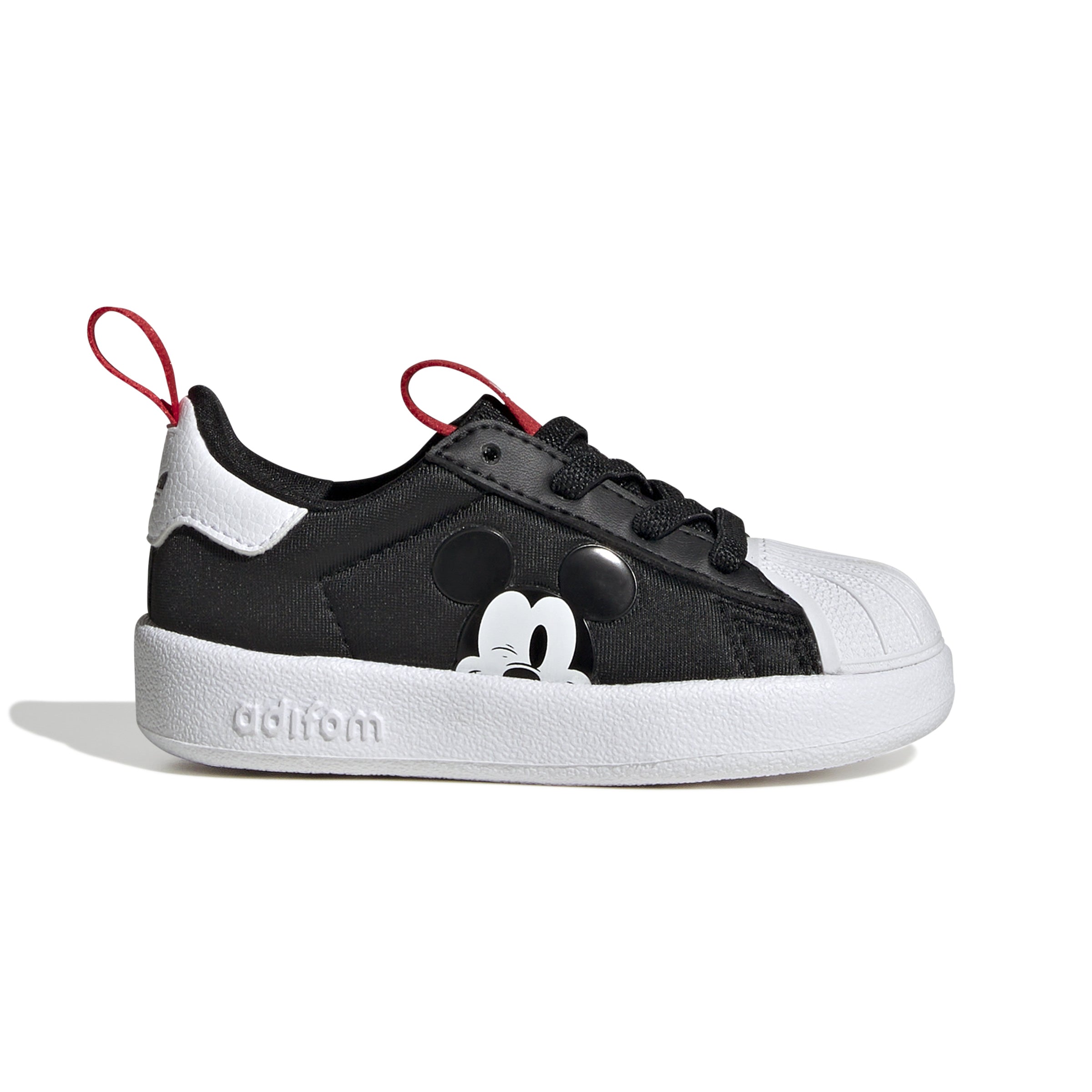 KIDS ADIDAS DISNEY MICKEY MOUSE adiFOM SUPERSTAR 360 (CORE BLACK / CLOUD WHITE / BETTER SCARLET)