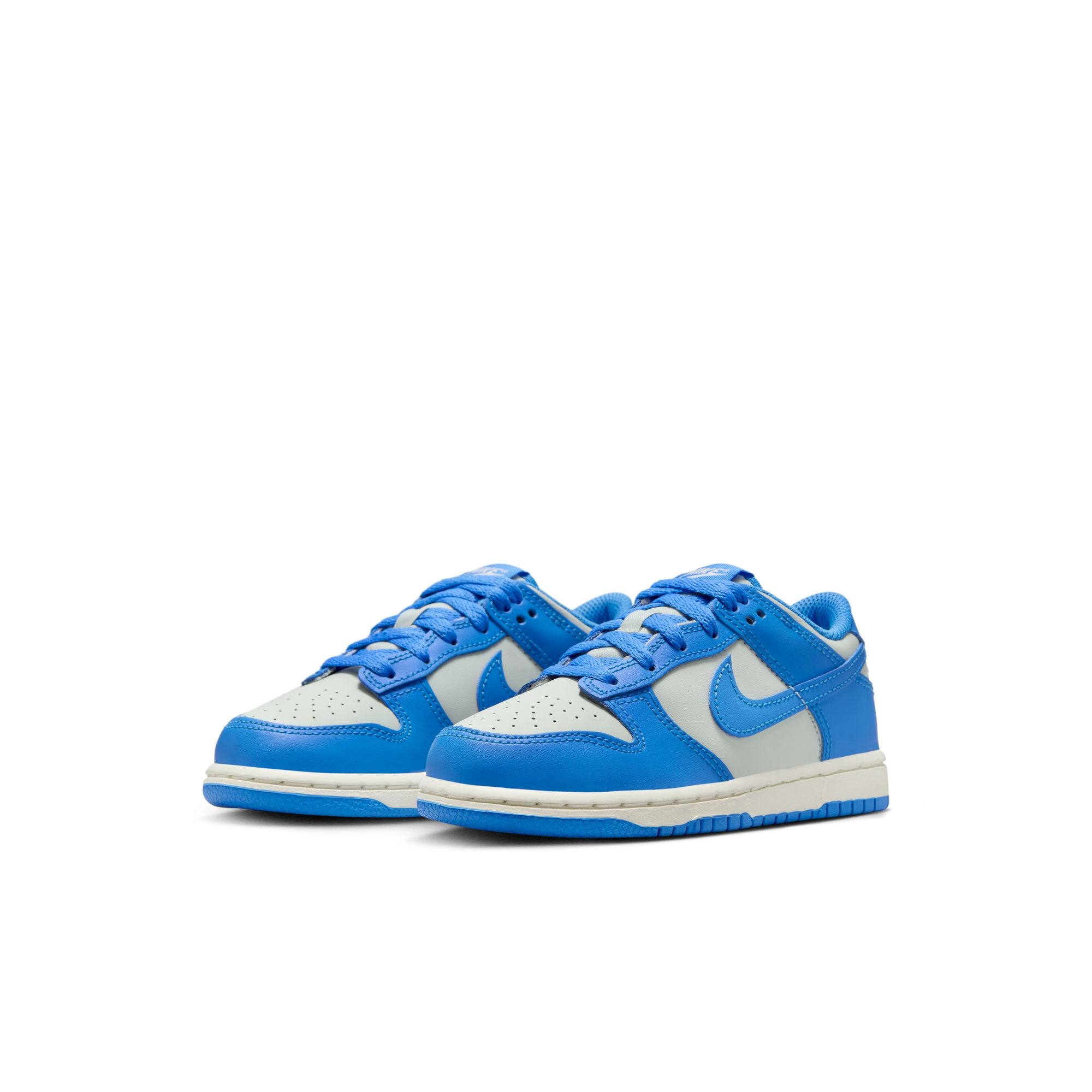 KIDS NIKE DUNK LOW PSE (LIGHT SILVER/LT PHOTO BLUE/SAIL)