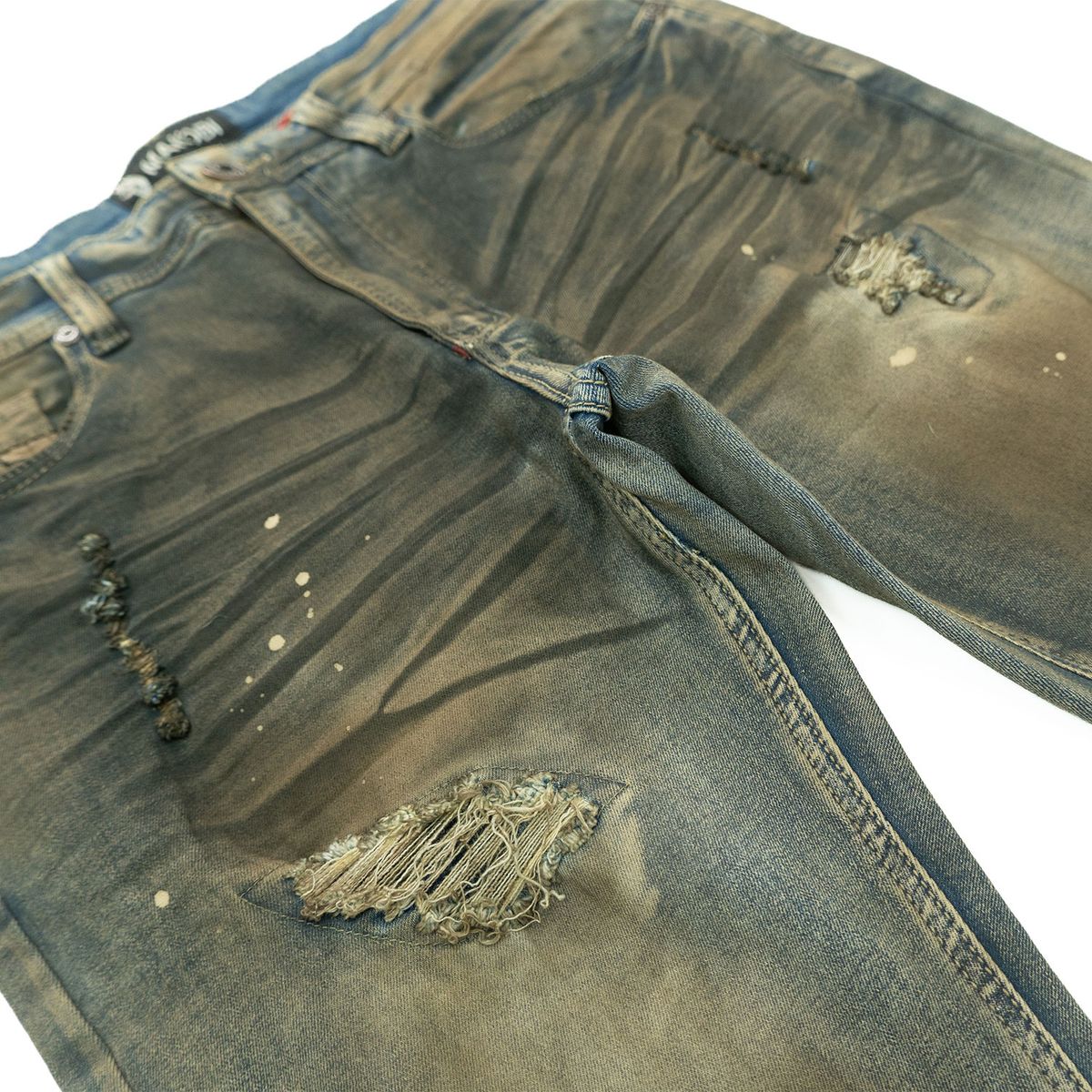 MENS MAKOBI LORENZINO JEAN (ANTIQUE WASH)