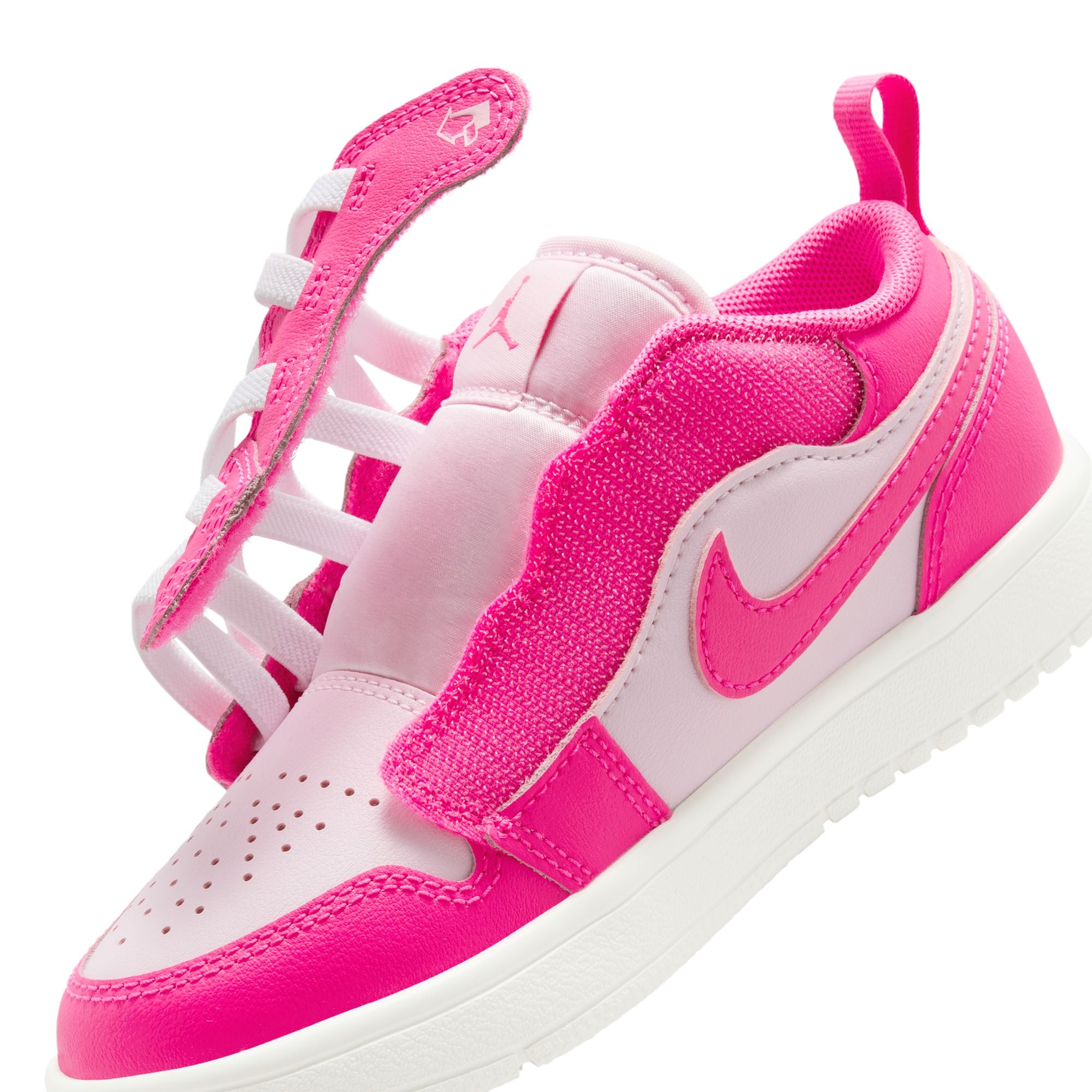 KIDS JORDAN 1 LOW ALT PS (PINK FOAM/HYPER PINK/SUMMIT WHITE)