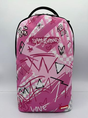 PINK SMOKE CHECK DLXSV BACKPACK