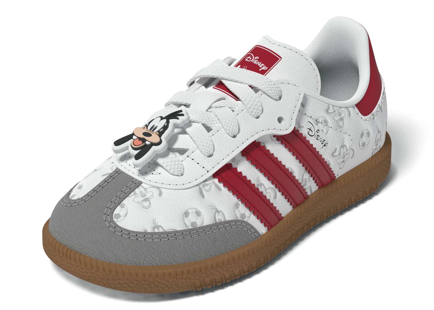 KIDS ADIDAS DISNEY X SAMBA OG CF EL I (WHITE/RED)