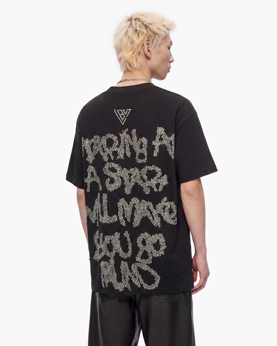 MENS VALABASAS BLINDING T-SHIRT (BLACK)