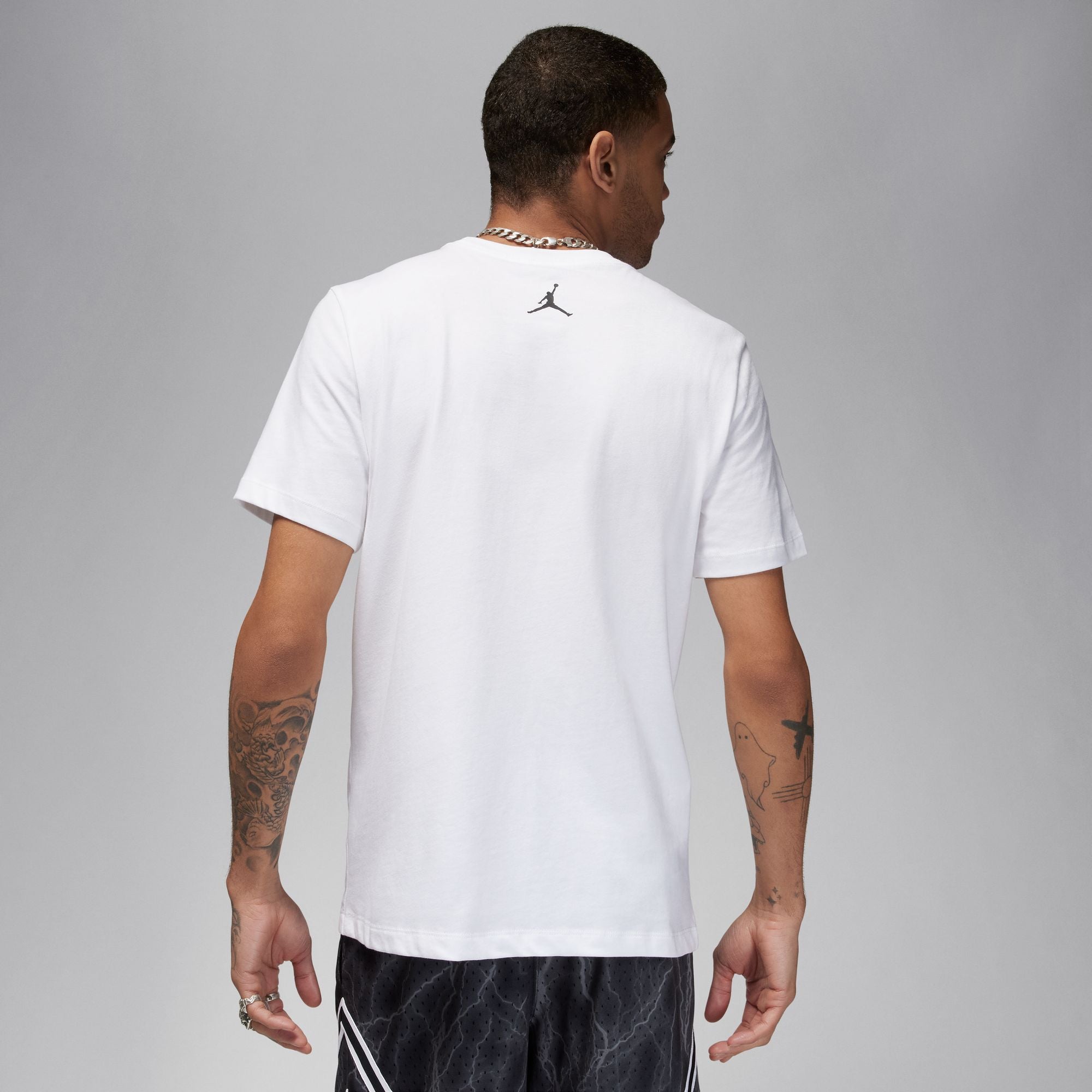 Men's Jordan Dri-FIT Sport Graphic T-Shirt (White)
