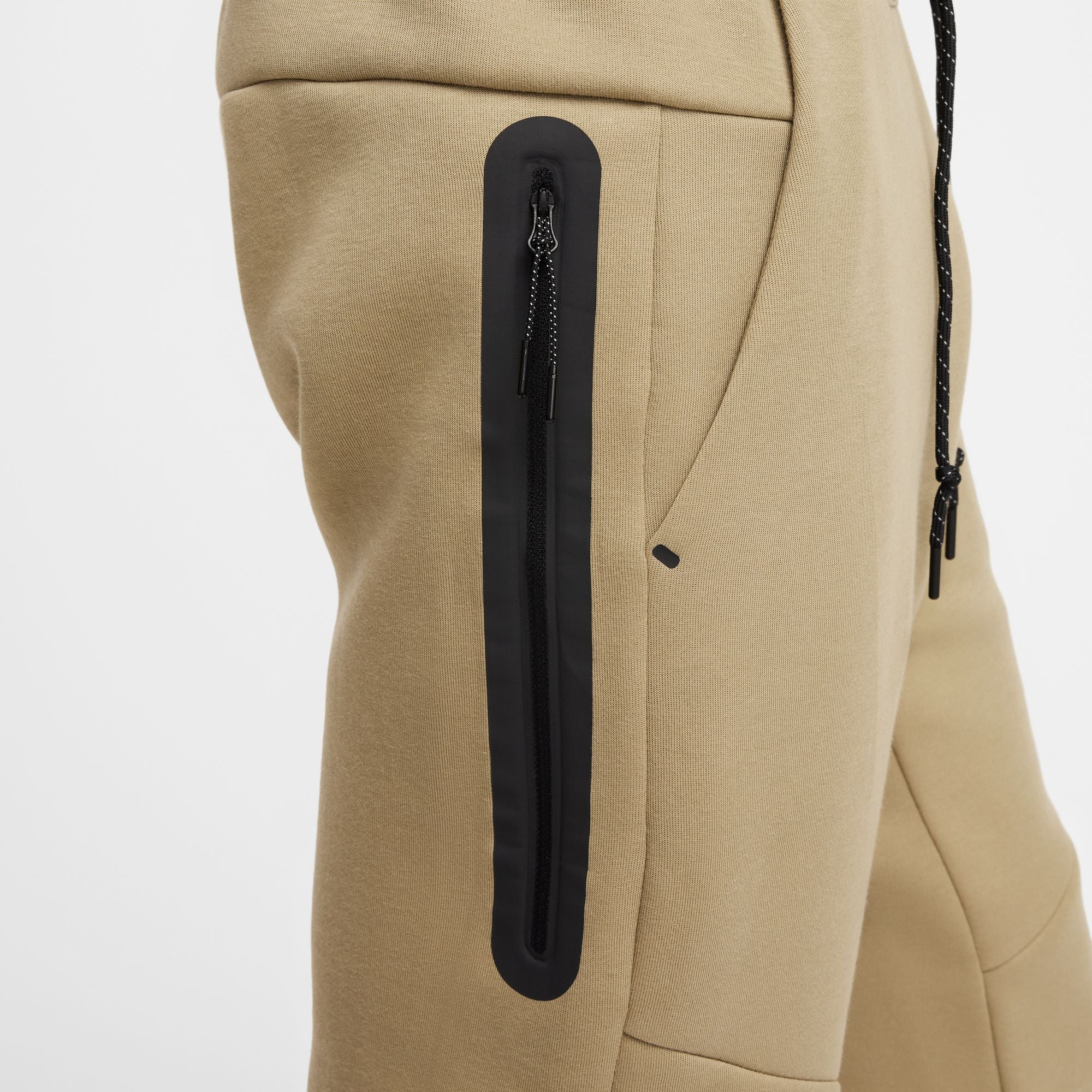 MENS NIKE TECH FLEECE FULL-ZIP WINDRUNNER WARMUP (NEUTRAL OLIVE/BLACK)