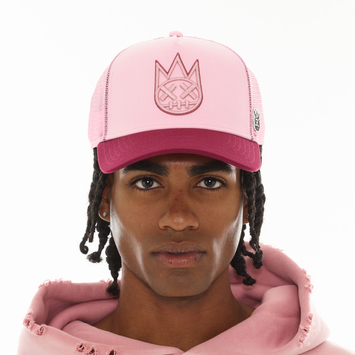 CULT LOGO MESH BACK TRUCKER HAT (POTPOURRI)