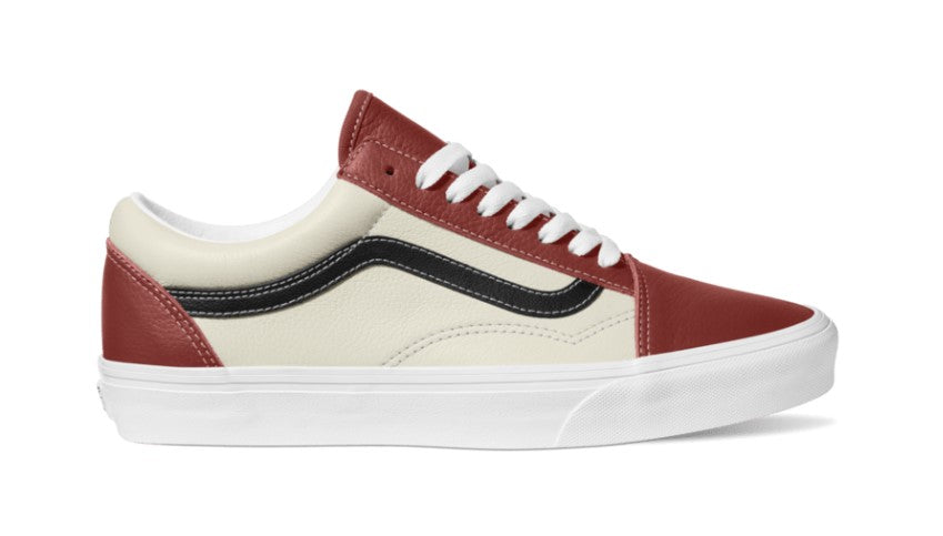 MENS VANS OLD SKOOL (SPORT RED/BLACK)