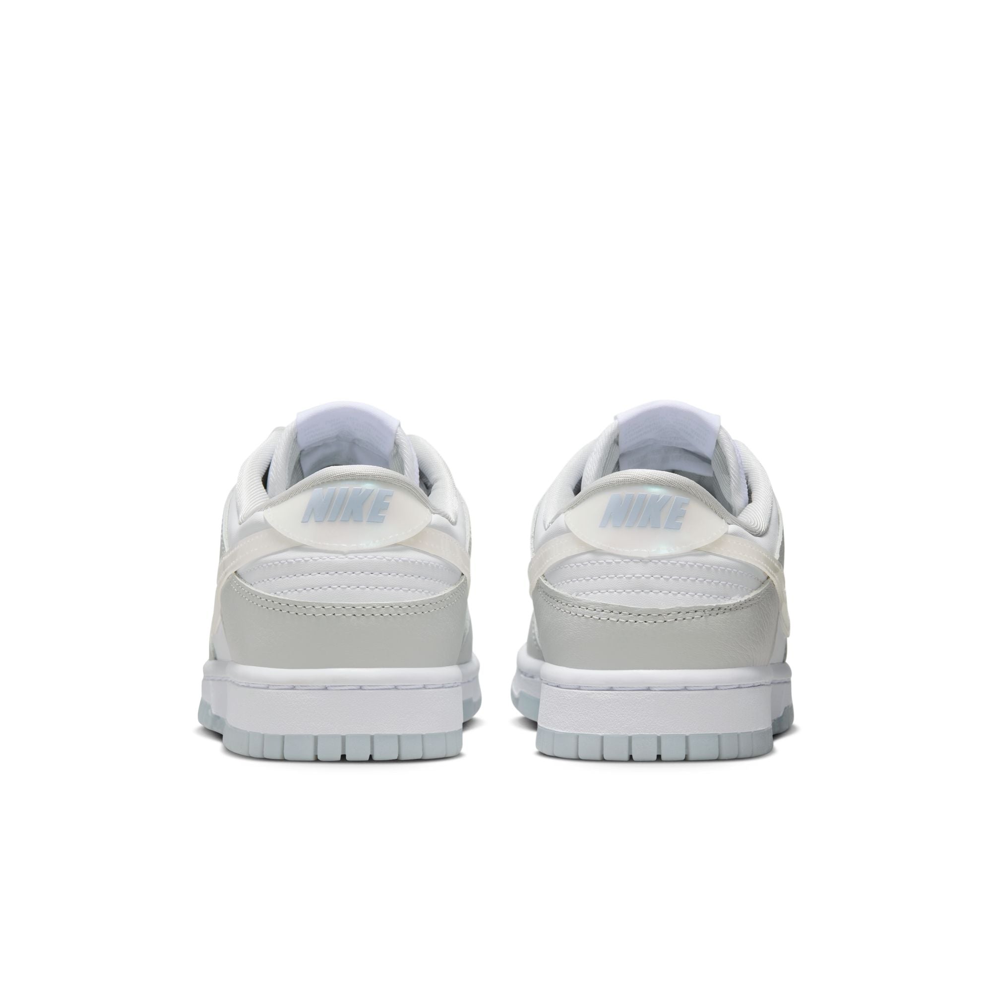 WOMENS NIKE DUNK LOW (IRIDESCENT SWOOSH)