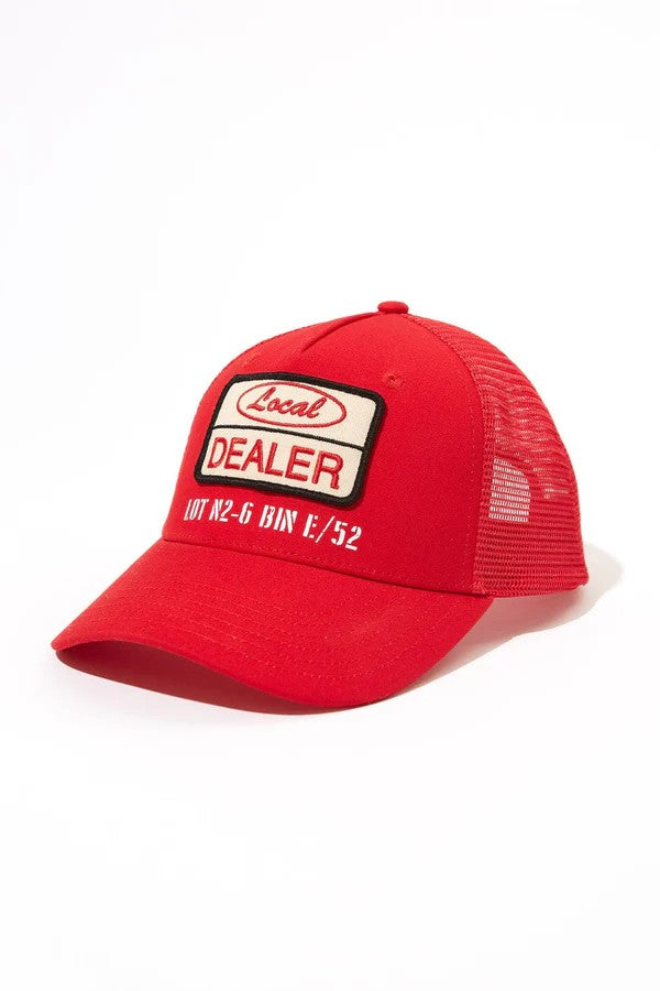 JORDAN CRAIG THE RE-UP TRUCKER HAT (RED)