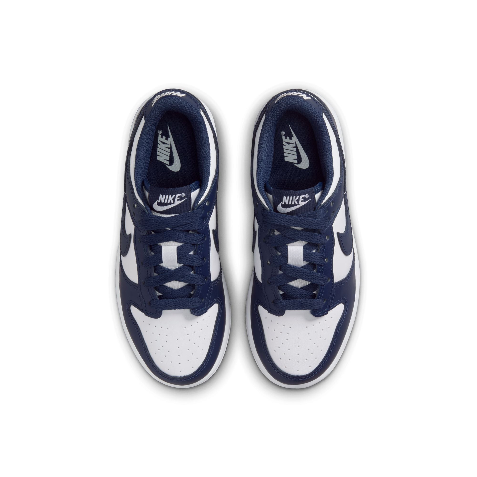 KIDS NIKE DUNK LOW PSE (WHITE/MIDNIGHT NAVY)