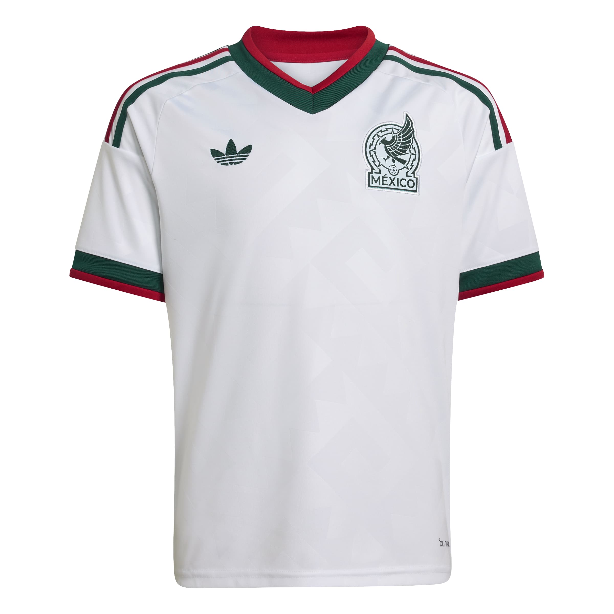 KIDS ADIDAS MEXICO AWAY JERSEY (WHITE)