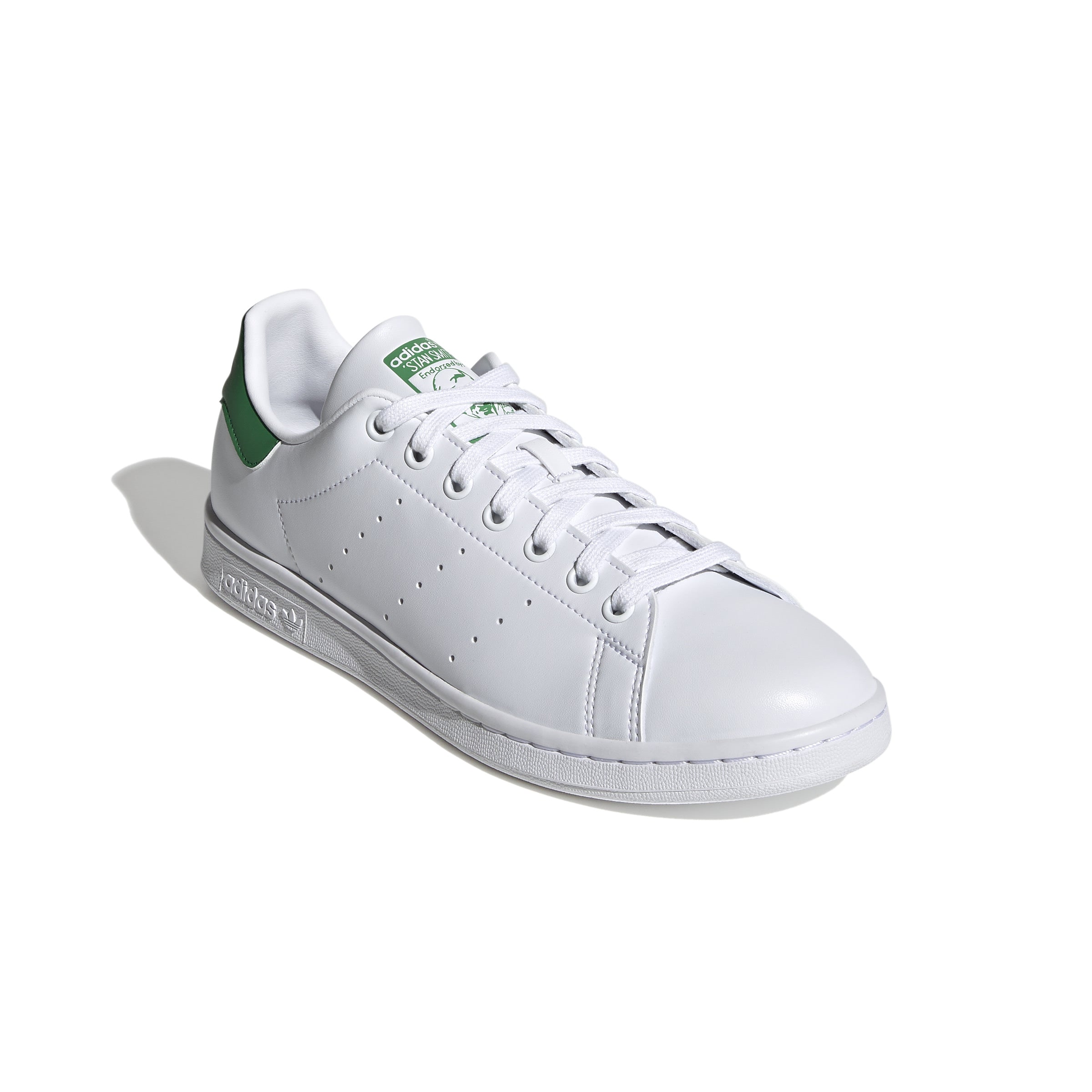 Men's Adidas STAN SMITH (Cloud White / Cloud White / Green)